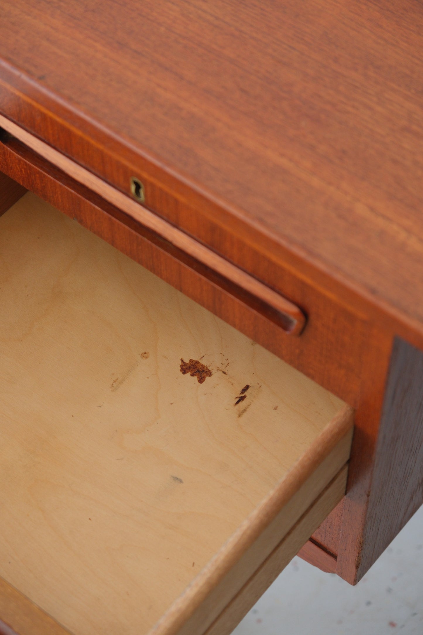 Teak desk, Svenstrup, Denmark 1960