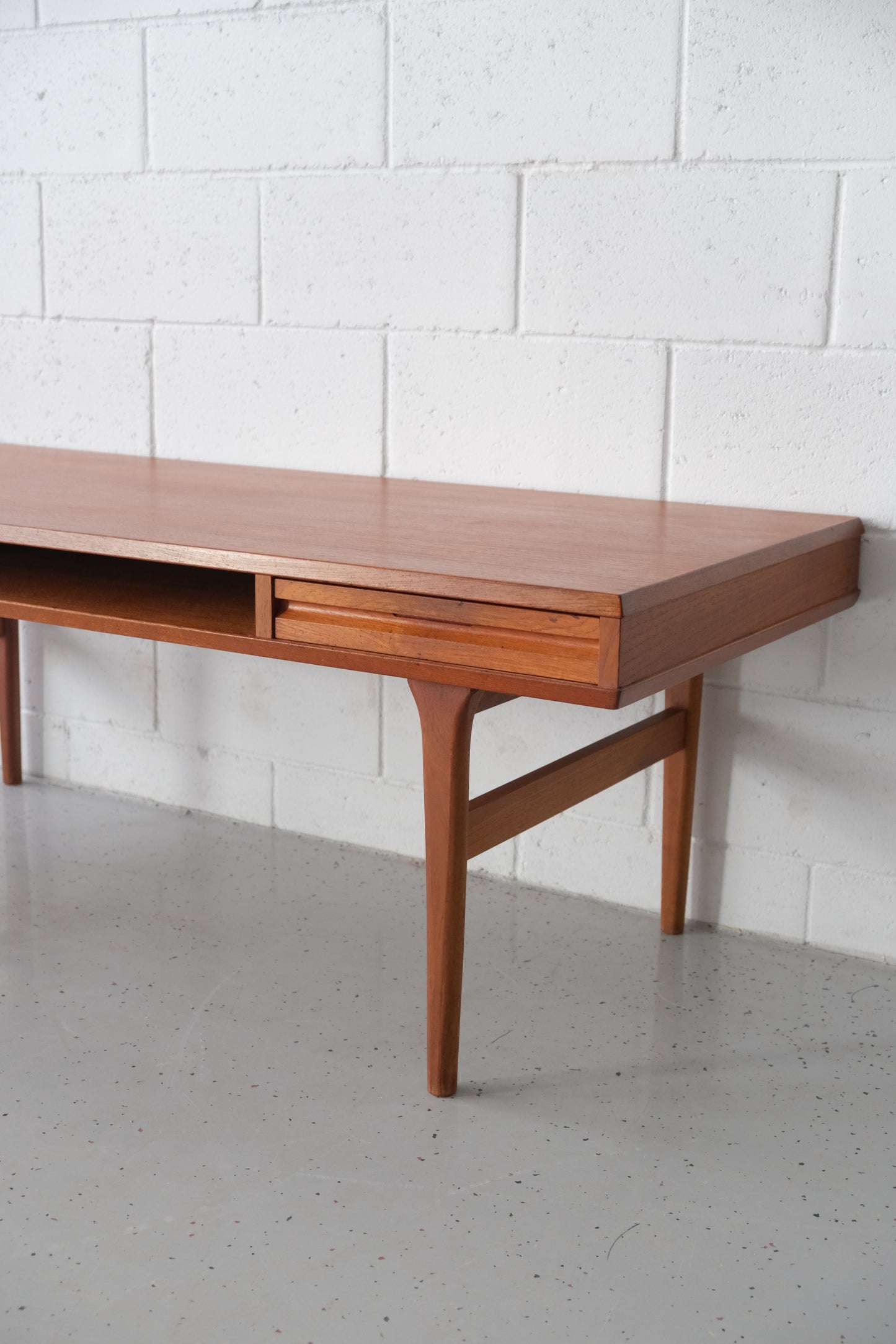 Teak coffee table