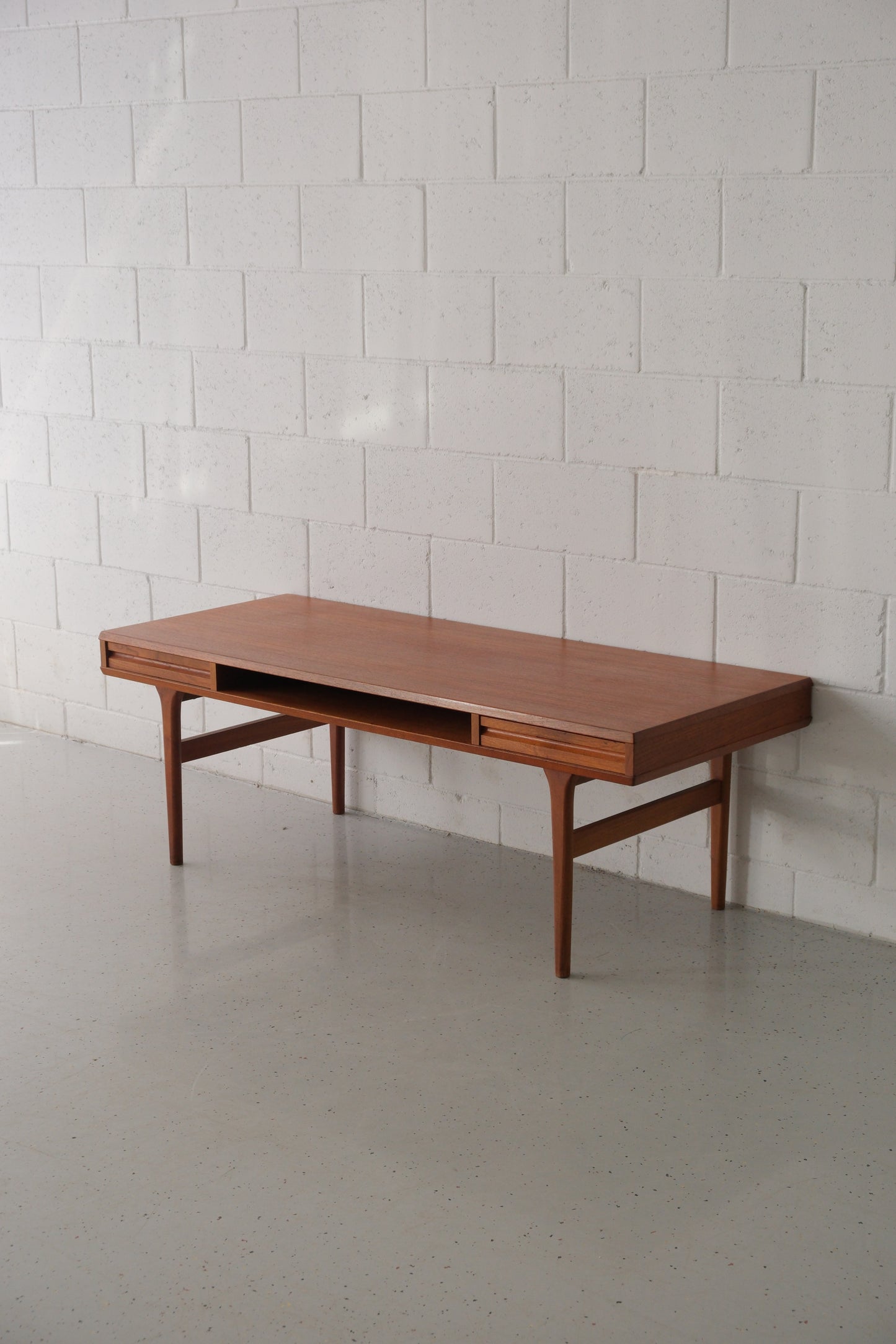 Teak coffee table
