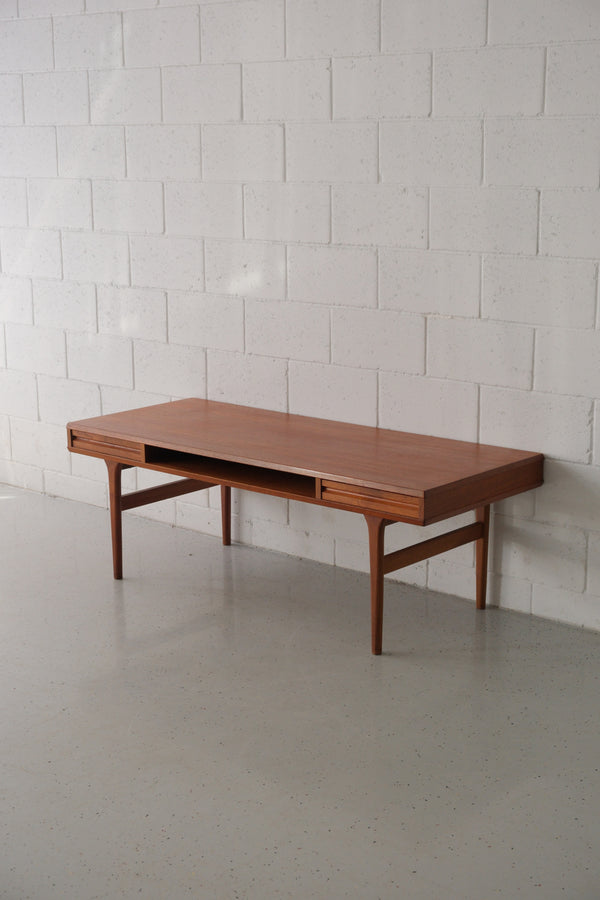 Teak coffee table