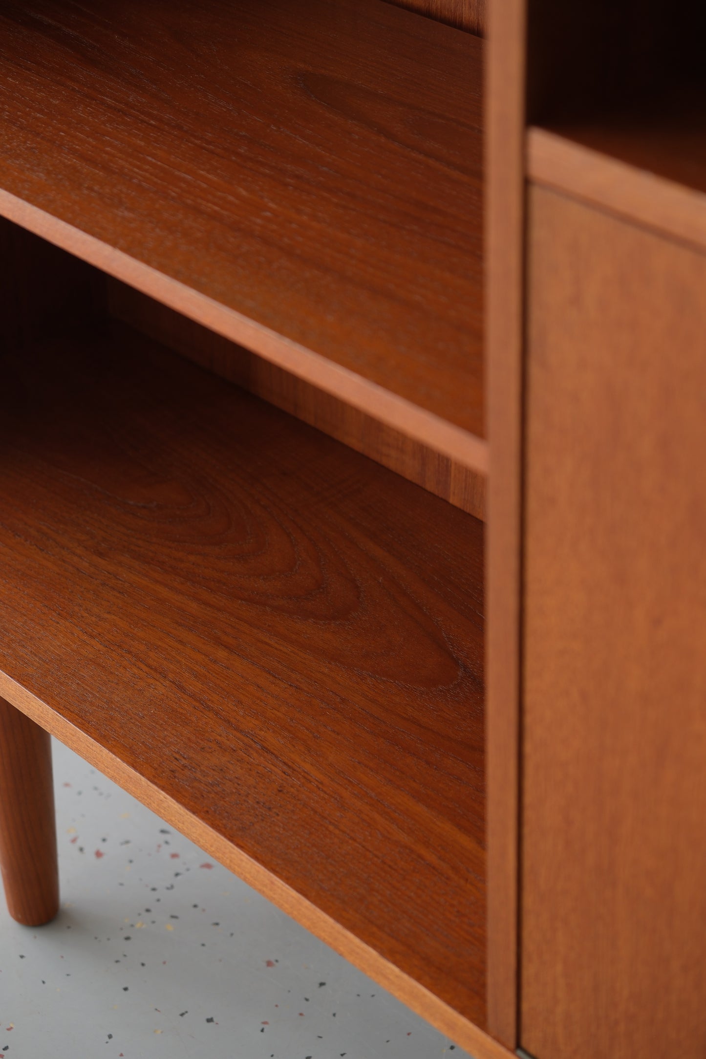 Danish teak bookcase