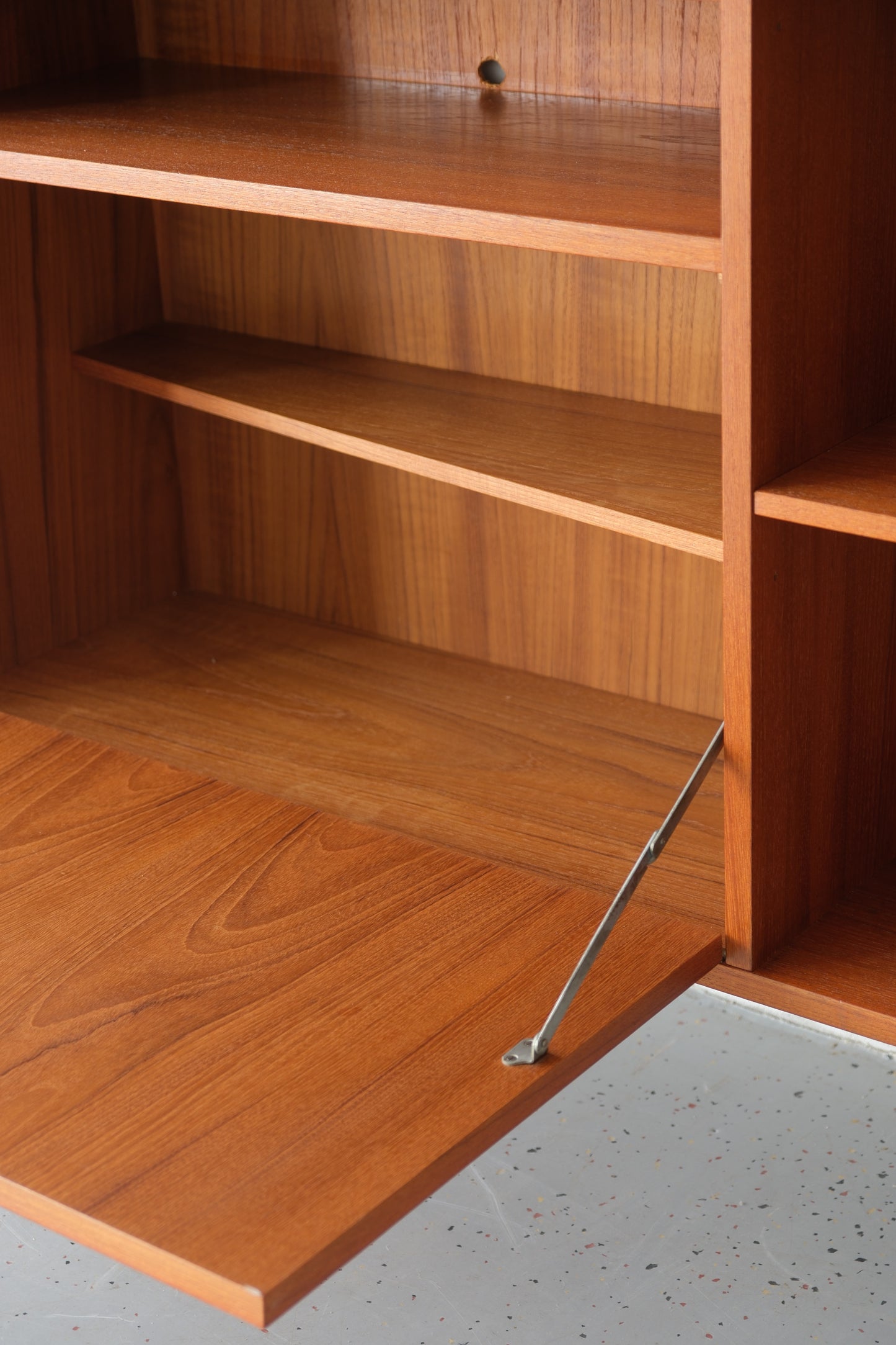 Danish teak bookcase