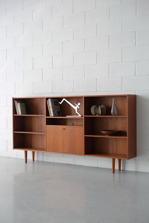 Danish teak bookcase