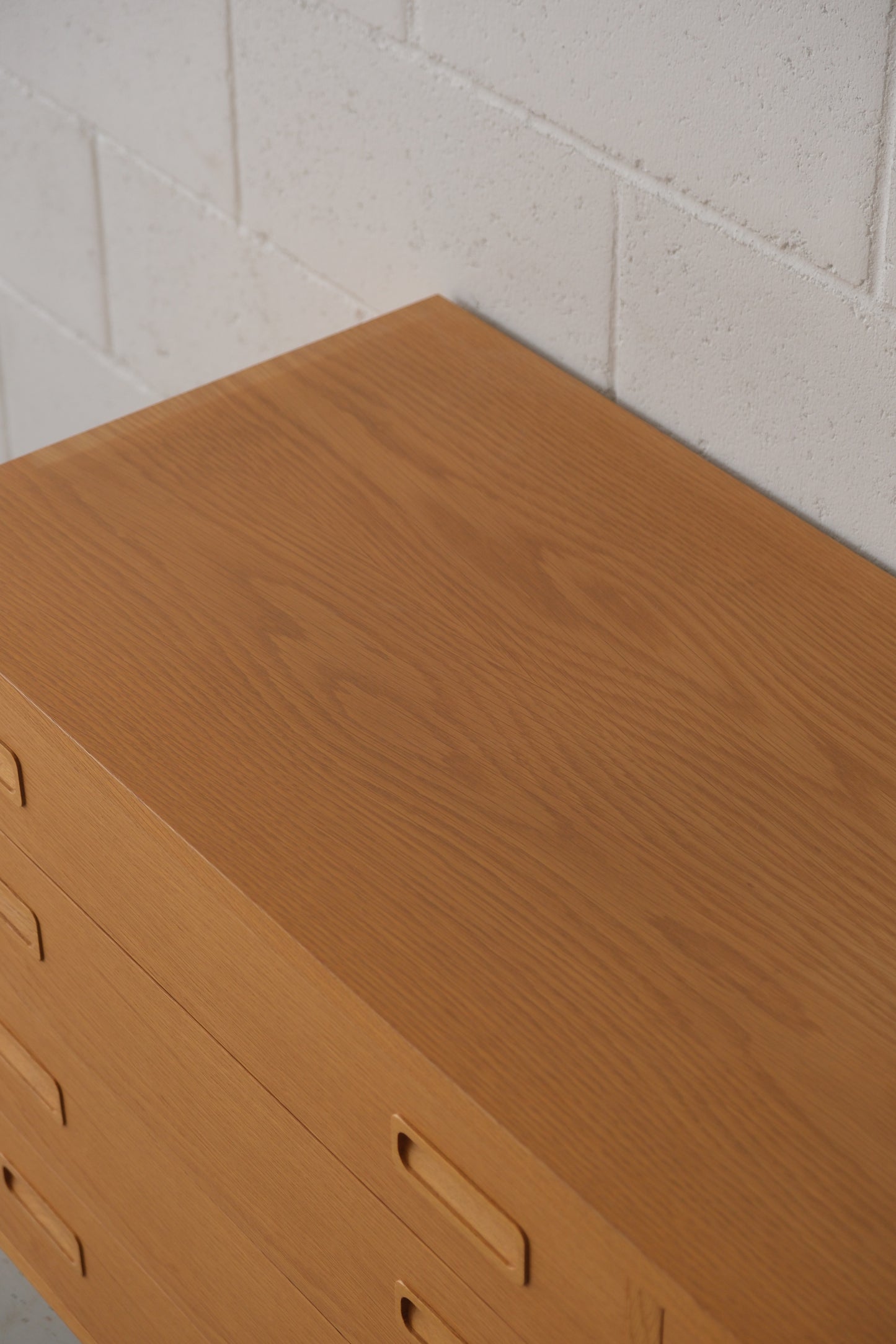 Poul Hundevad oak double drawer