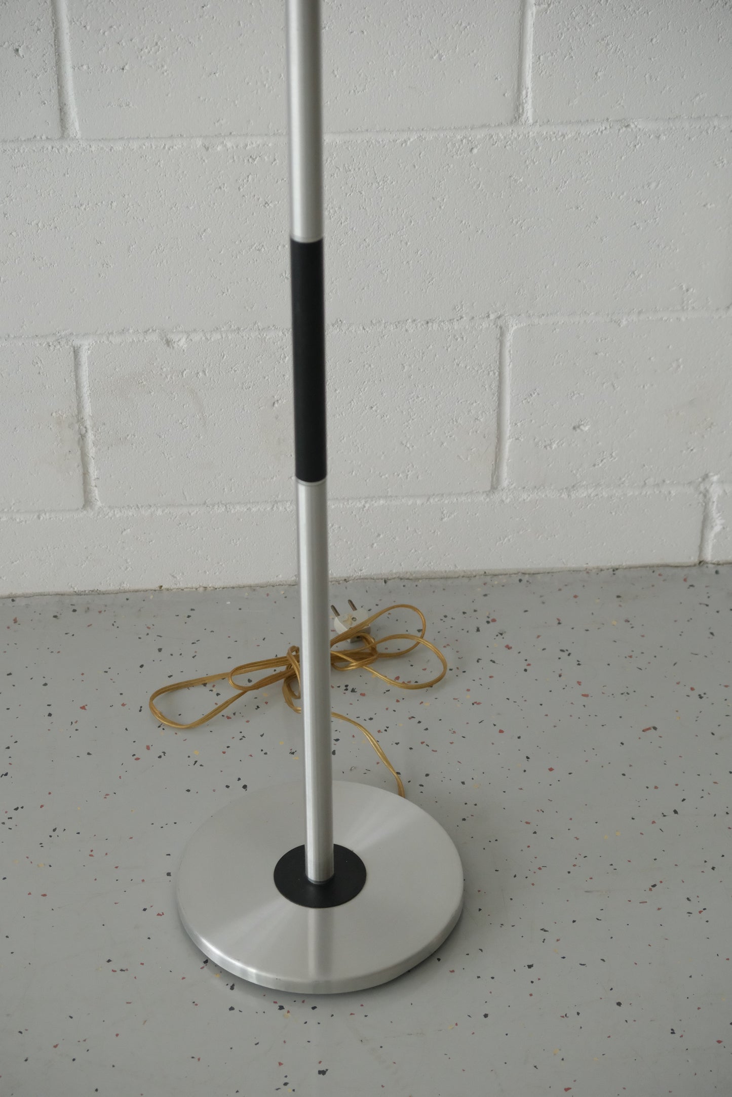 Danish chrome floor lamp