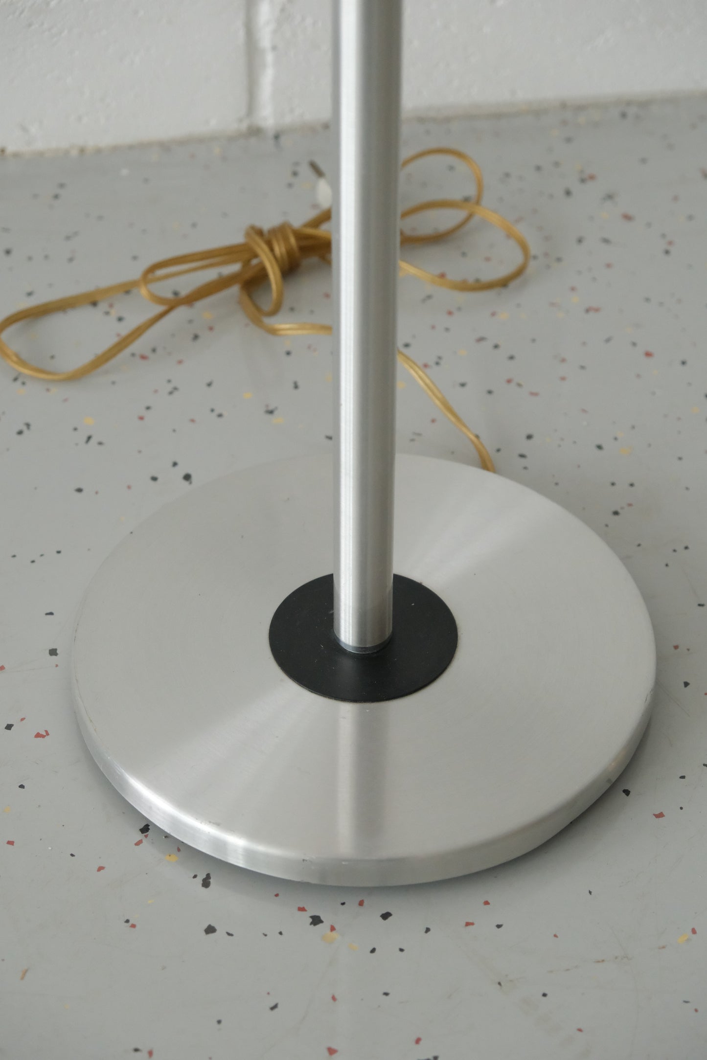 Danish chrome floor lamp