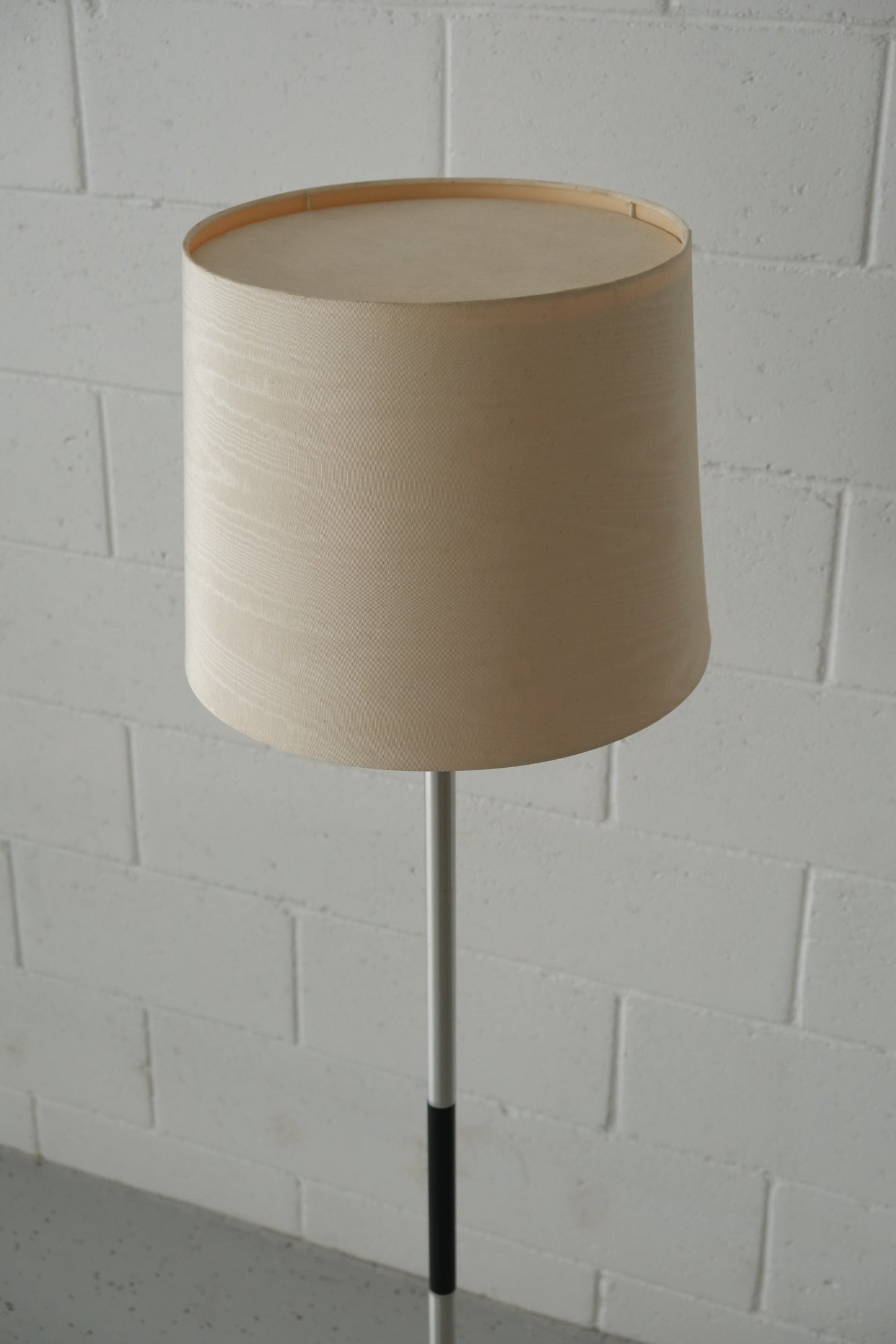 Danish chrome floor lamp