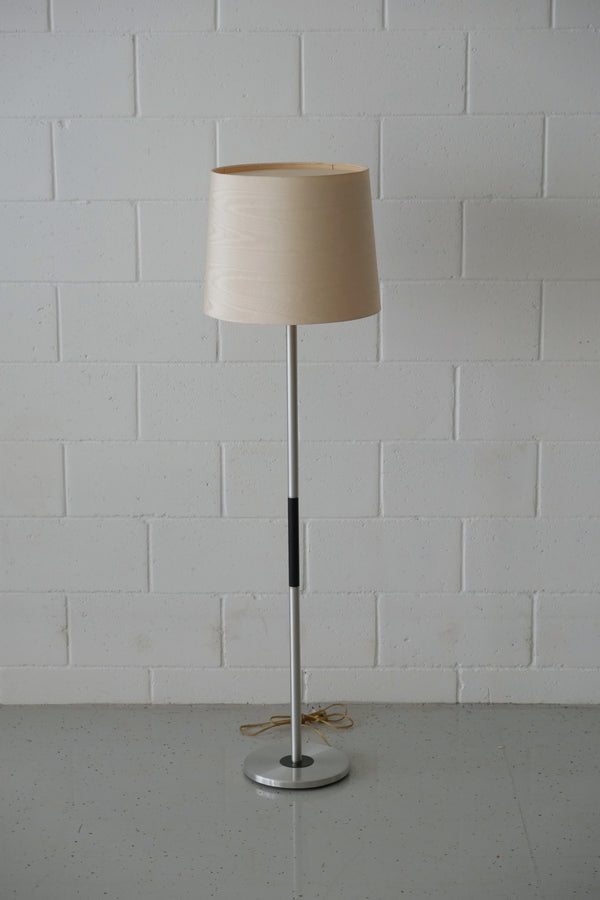 Danish chrome floor lamp