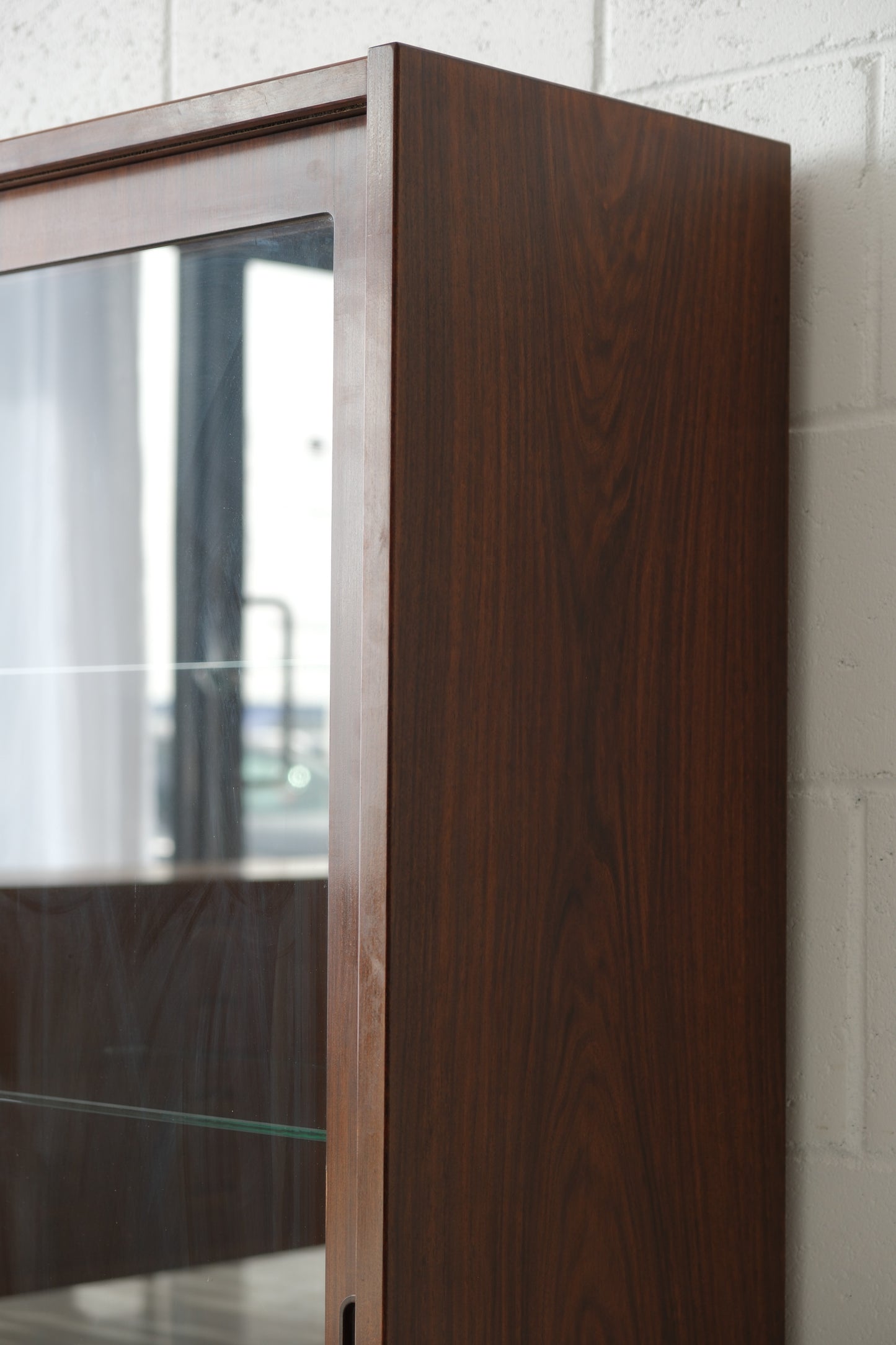 Poul Hundevad rosewood display, 1960s Denmark