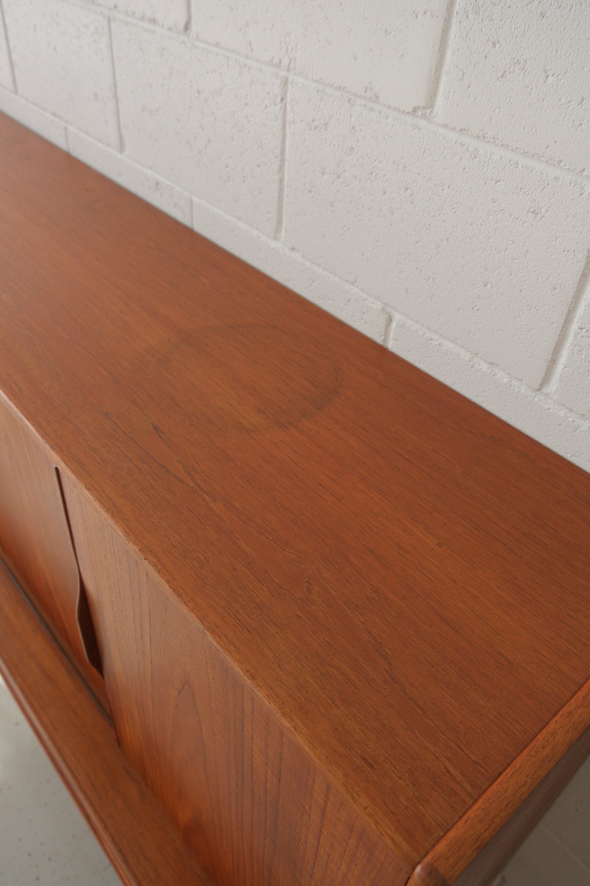 Danish teak highboard 1960s