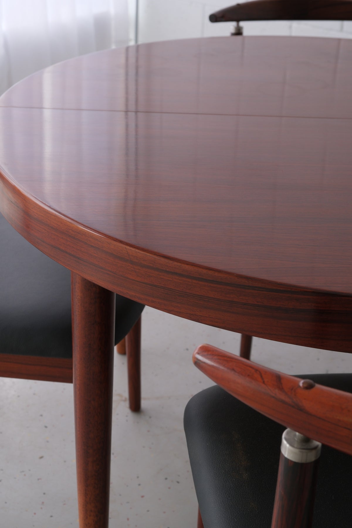 Gudme Rosewood dining table, 1960s