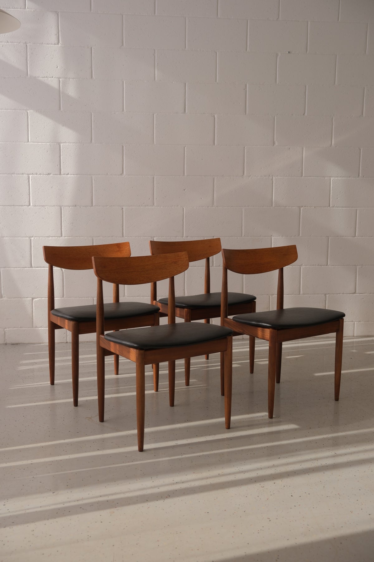 Danish teak chairs