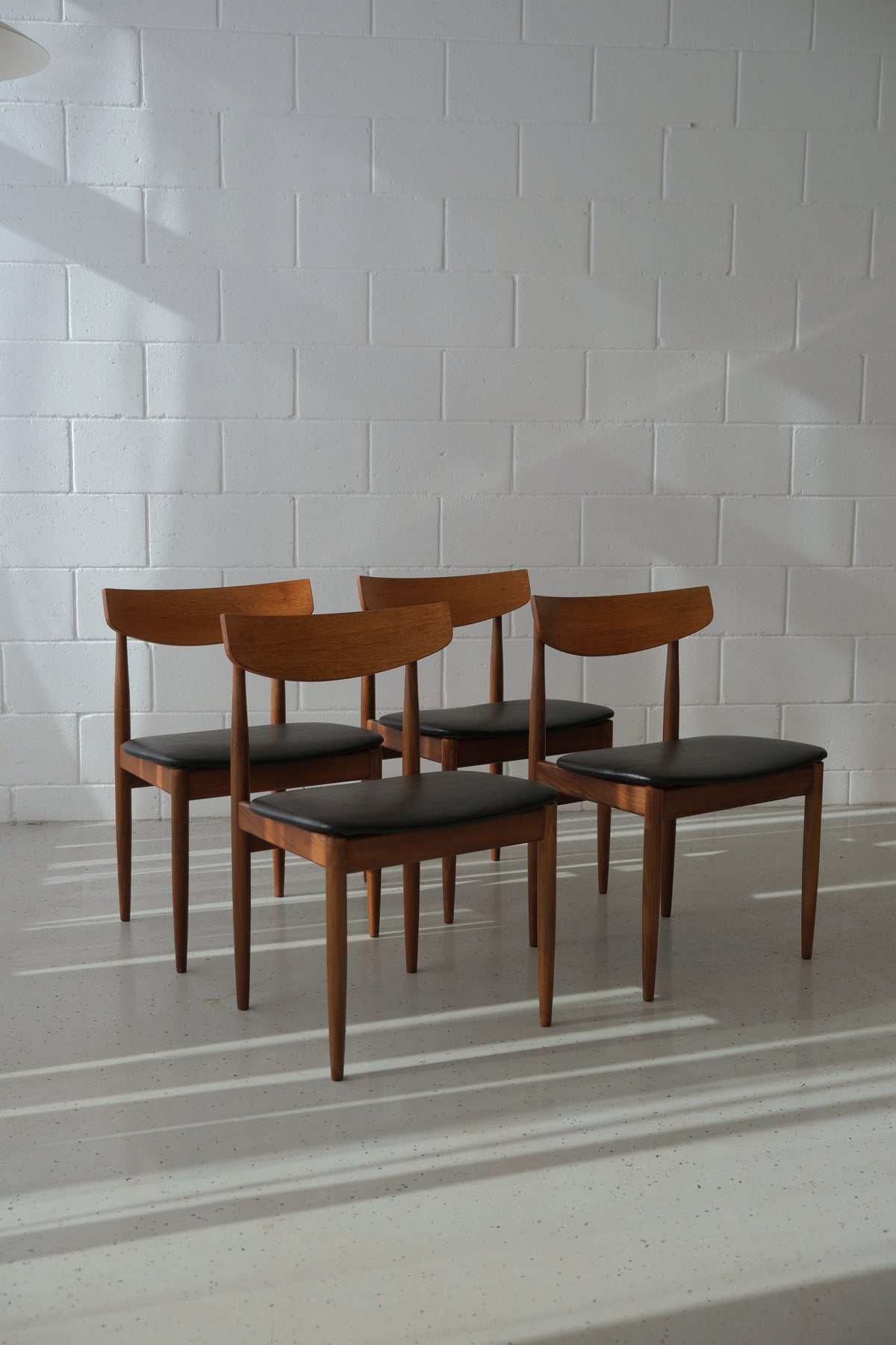 Danish teak chairs