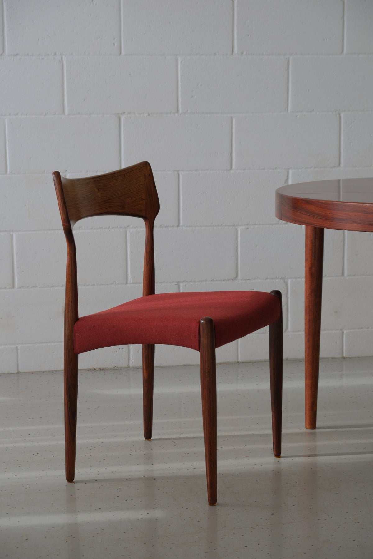Bernhard Pedersen Rosewood chairs