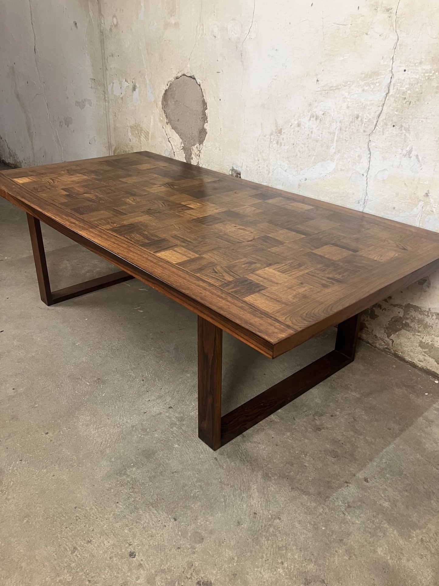 Rosewood coffee table by Poul Cadovius for france & son 160x80x50
