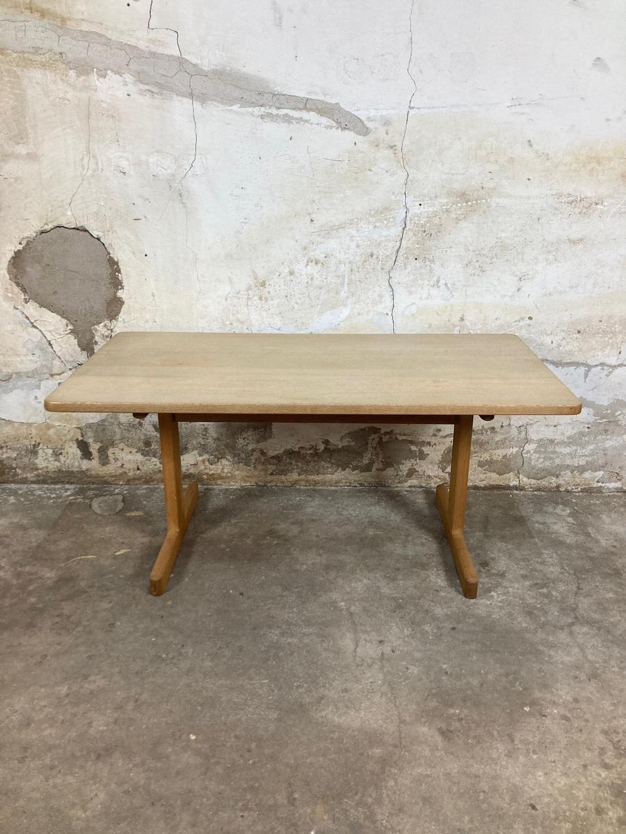 Børge Mogensen coffetablele solid oak 120x60x55
