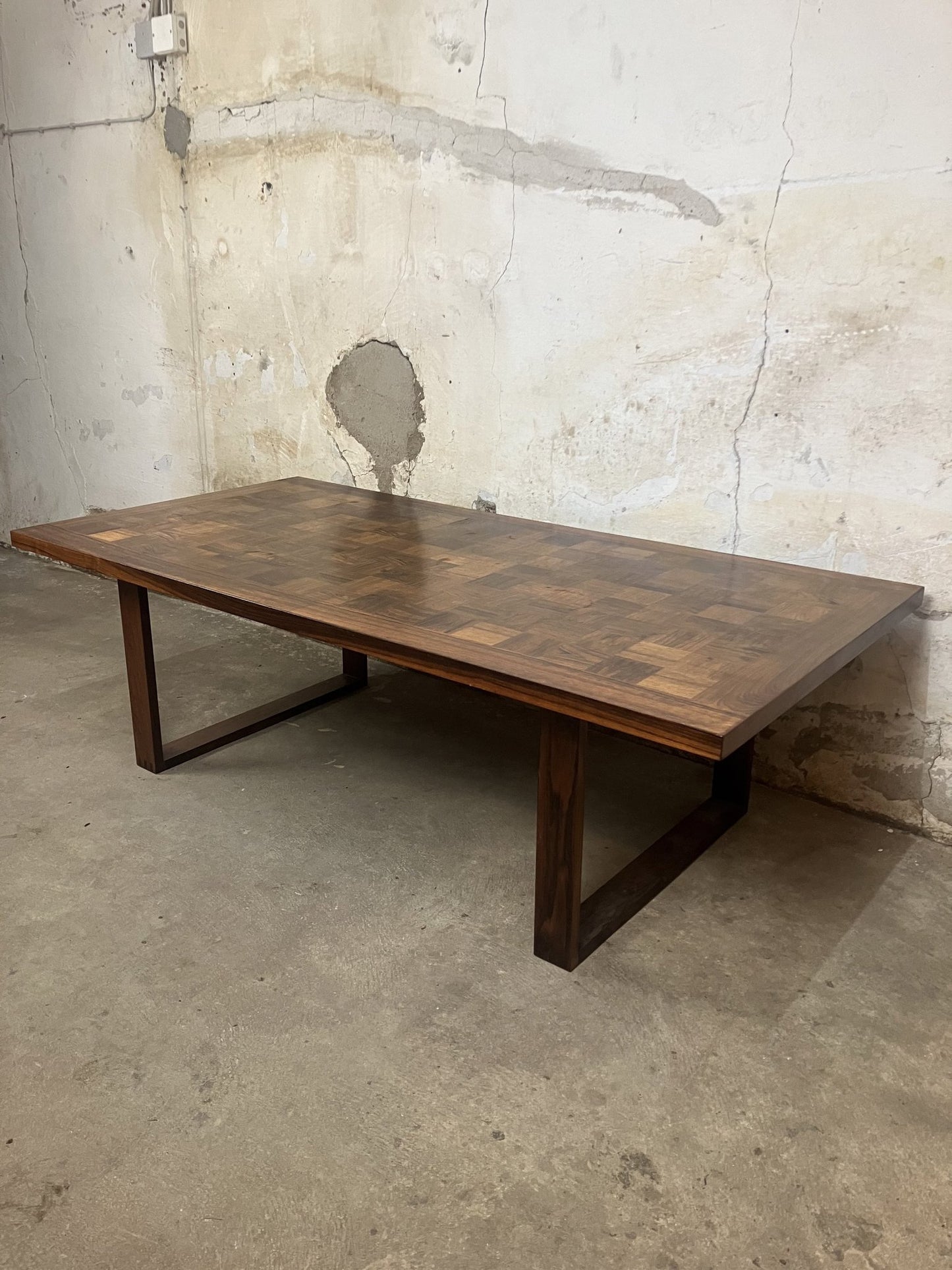 Rosewood coffee table by Poul Cadovius for france & son 160x80x50