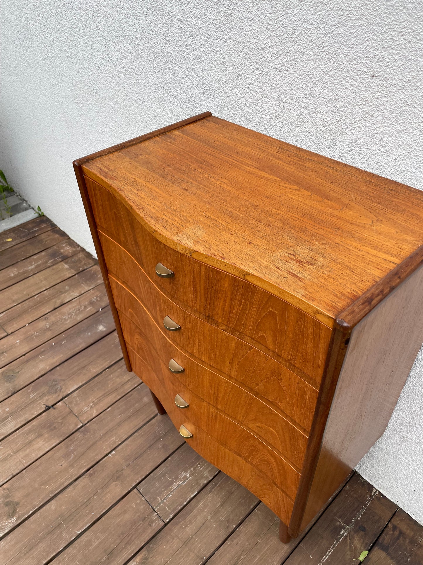 Small teak drawer