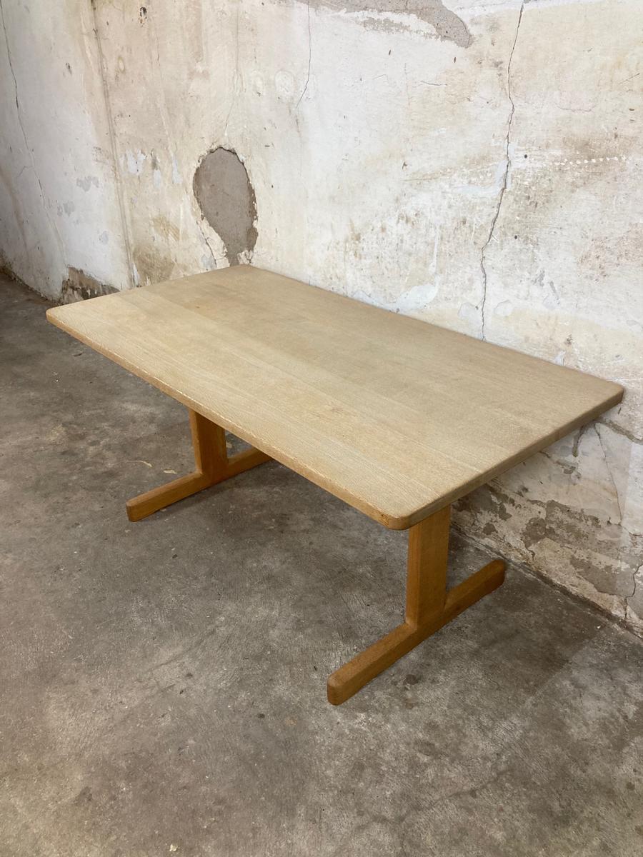 Børge Mogensen coffetablele solid oak 120x60x55