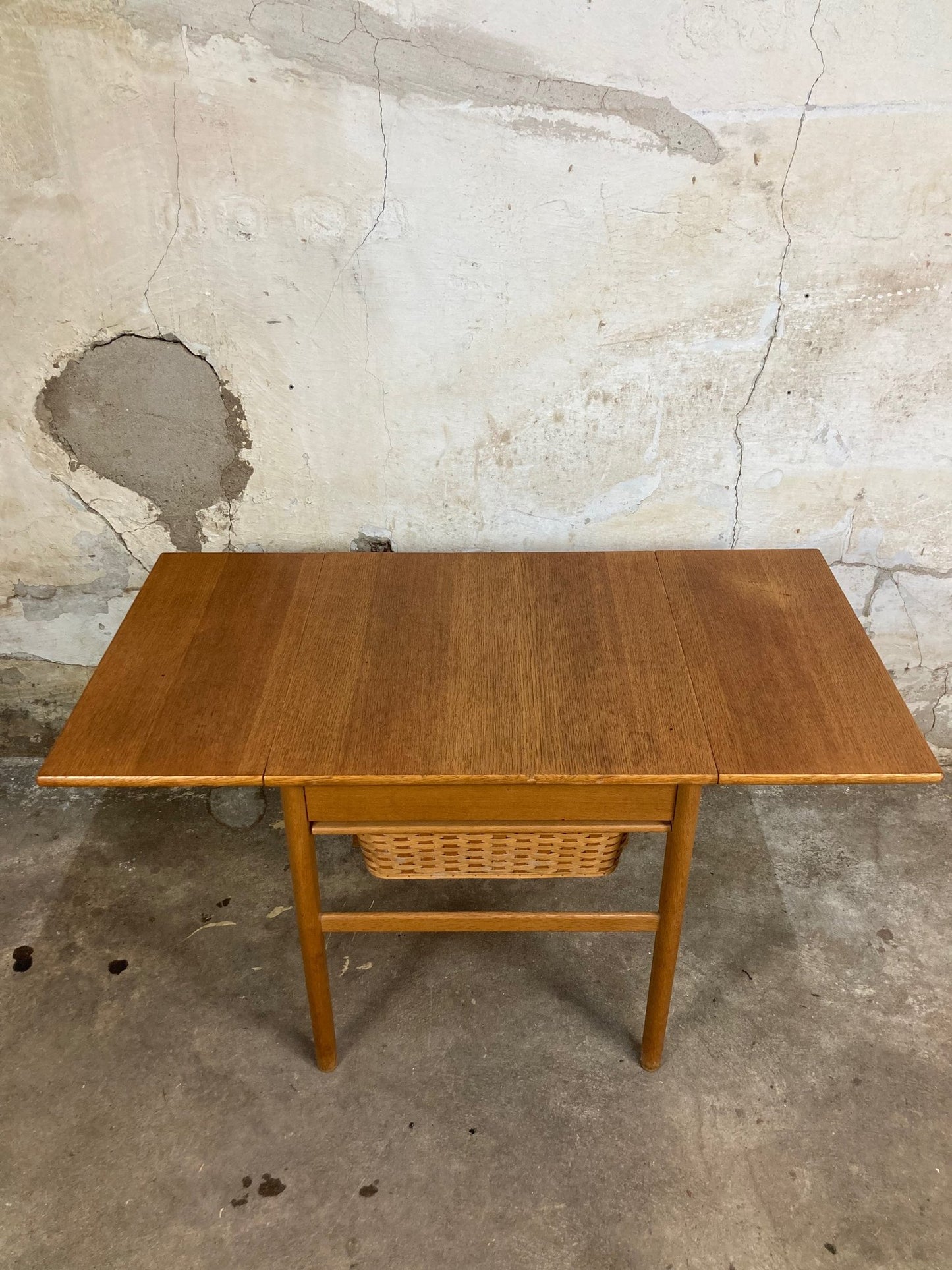 Sewing table oak