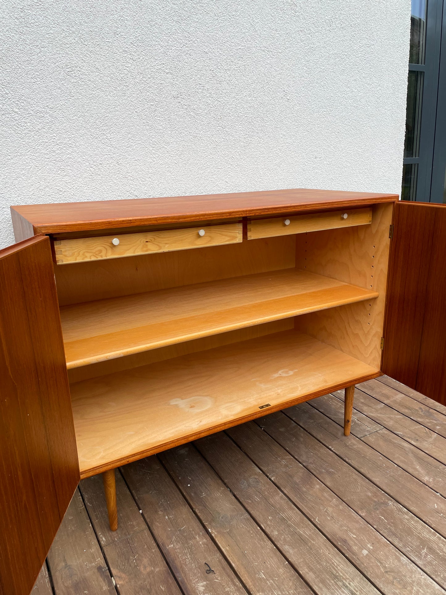 Teak sideboard, Børge Mogensen, Søbord Møbelfabrik
