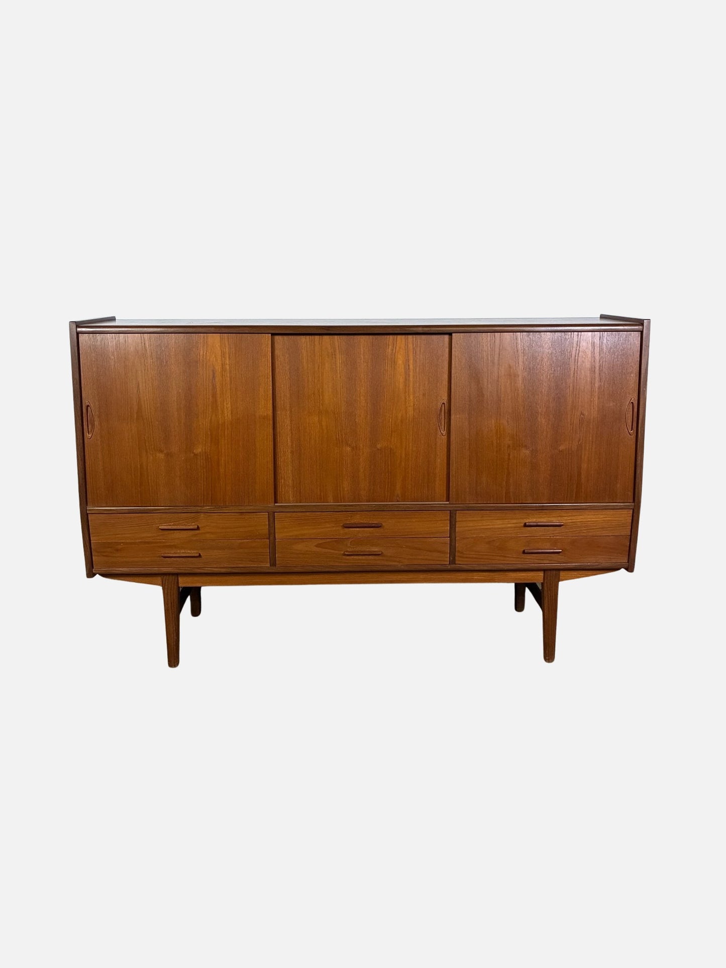 Teak highboard 180x116x47