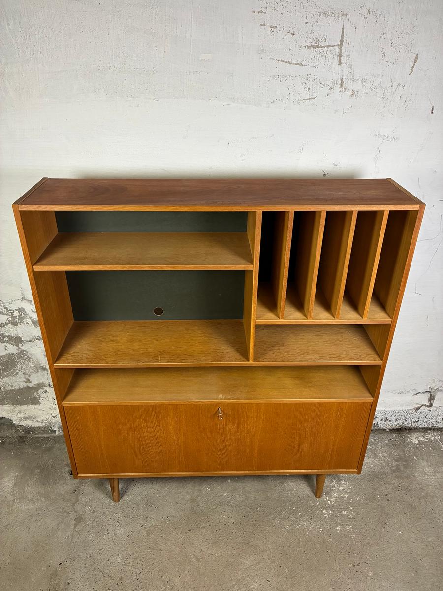 Oak bookcase 122x140x29
