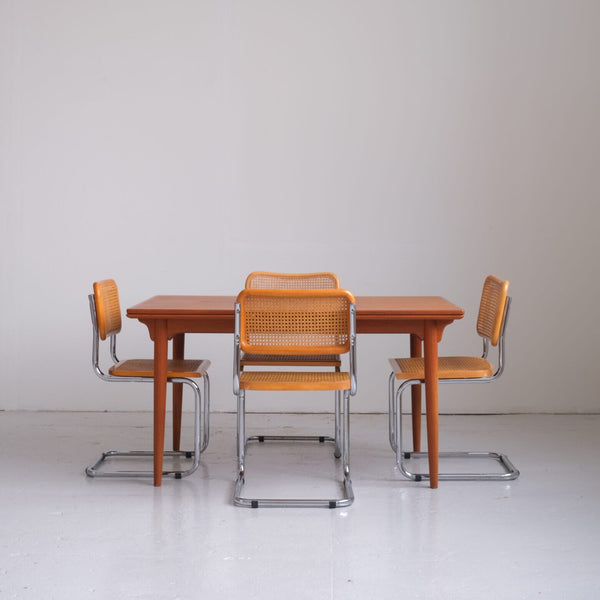 Teak dining table