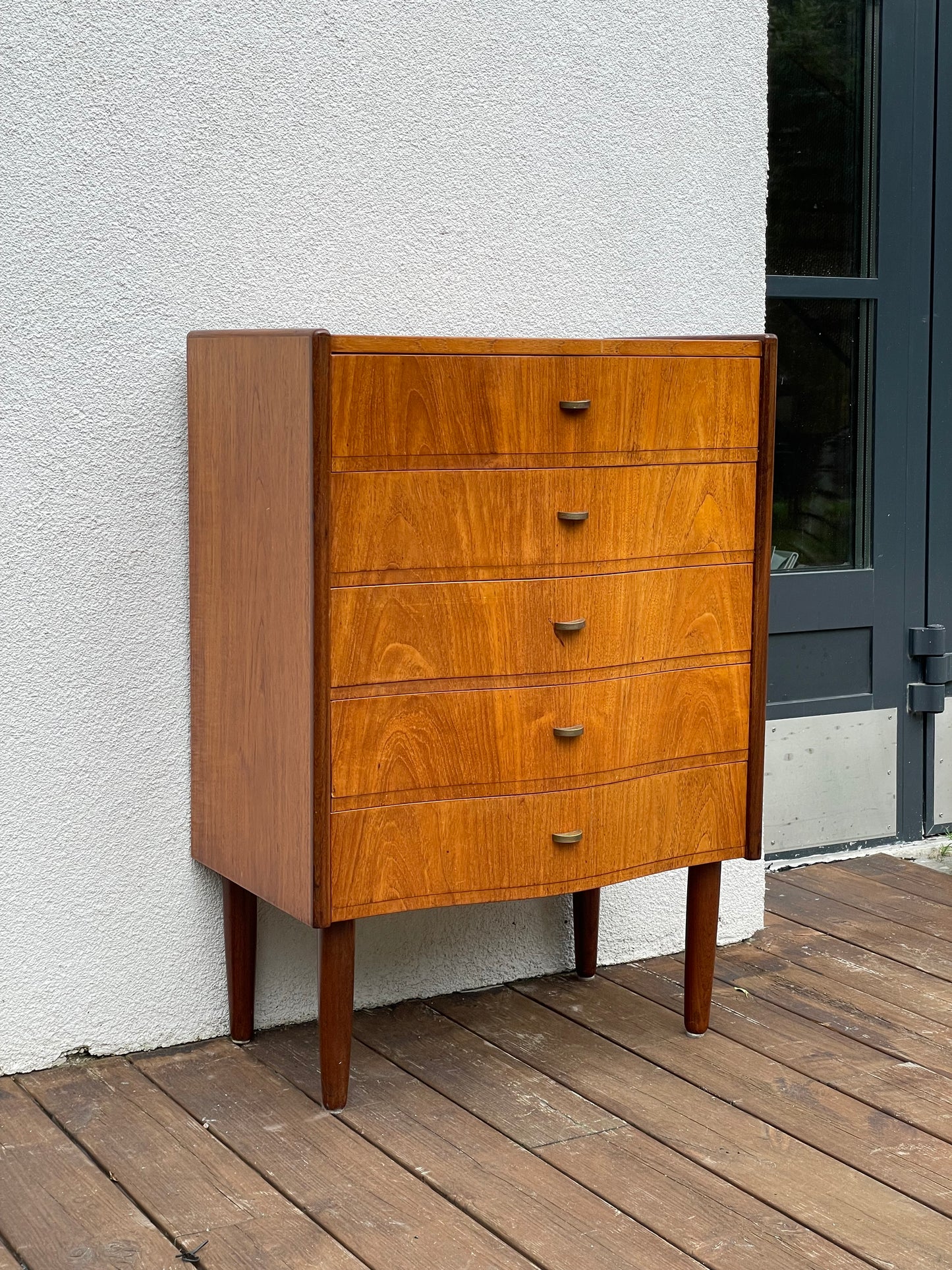 Small teak drawer