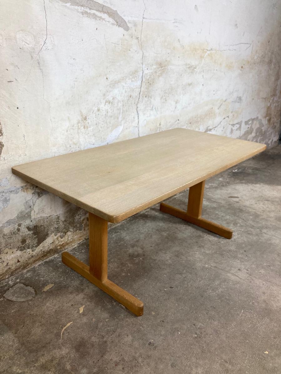 Børge Mogensen coffetablele solid oak 120x60x55