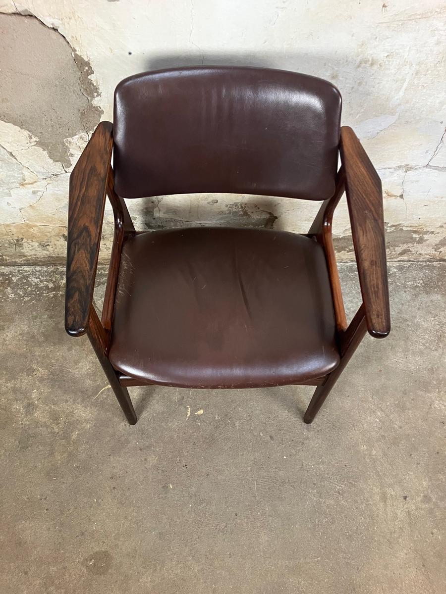 Rosewood armchair by Arne Vodder model “Lene”