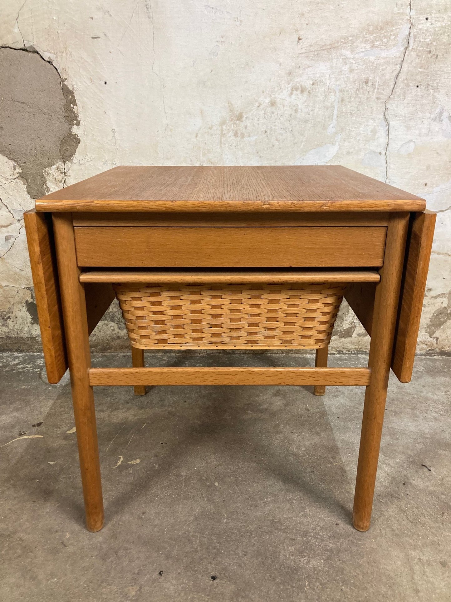 Sewing table oak