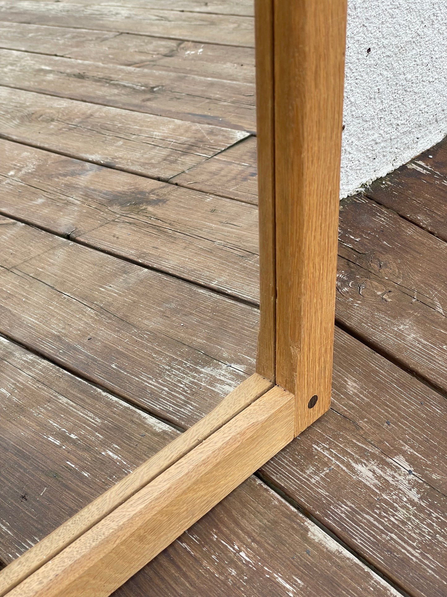 Model 165 oak mirror, Kai Kristiansen, Aksel Kjersgaard