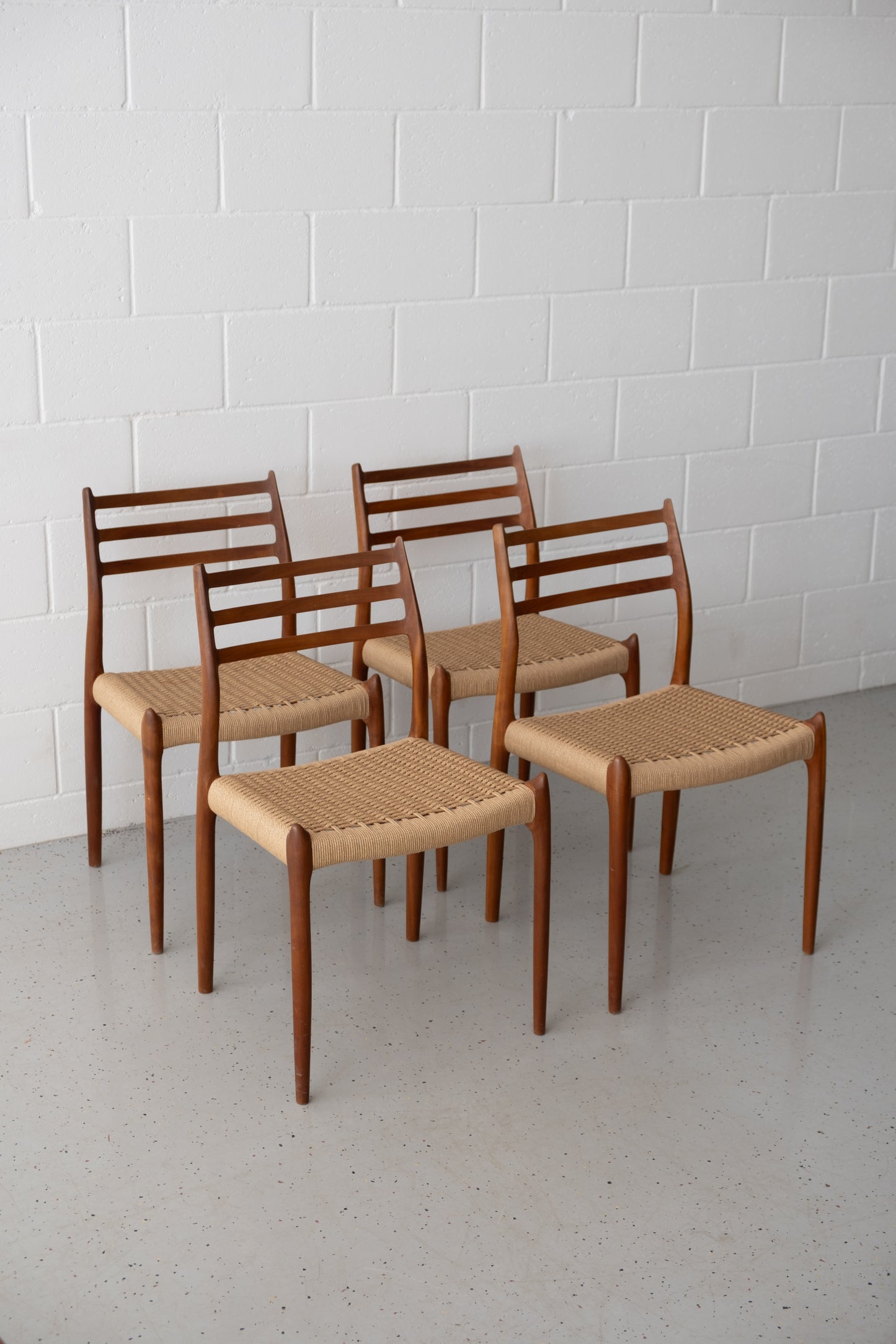 N.O. Moller model 78, teak