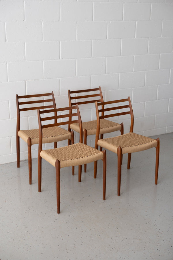 N.O. Moller model 78, teak