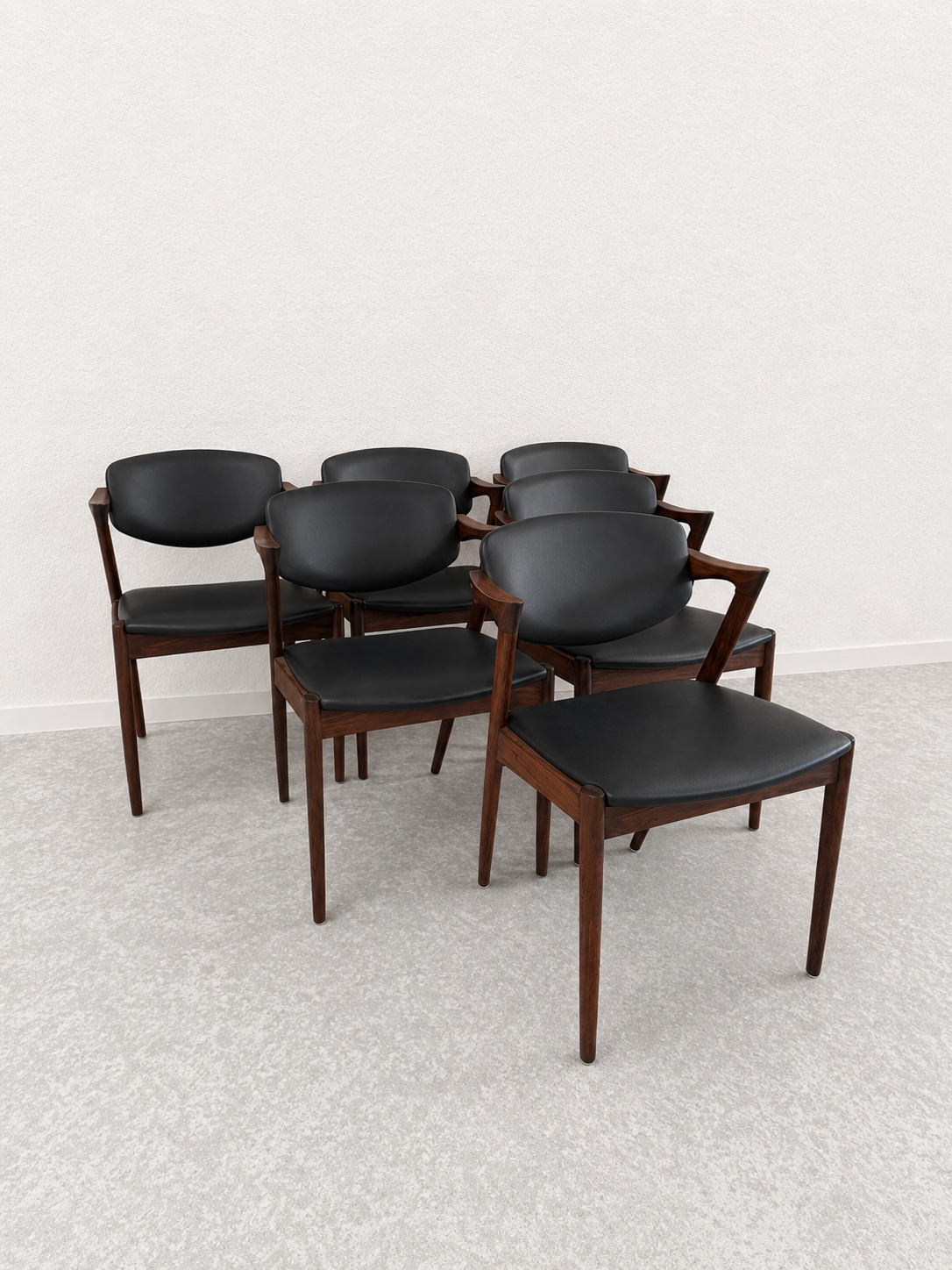 Kai Kristiansen Model 42, rosewood, new upholstery (6)