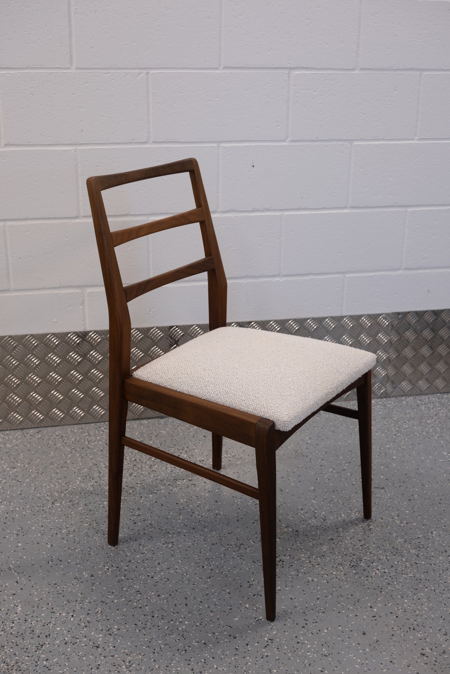 Danish chairs, walnut