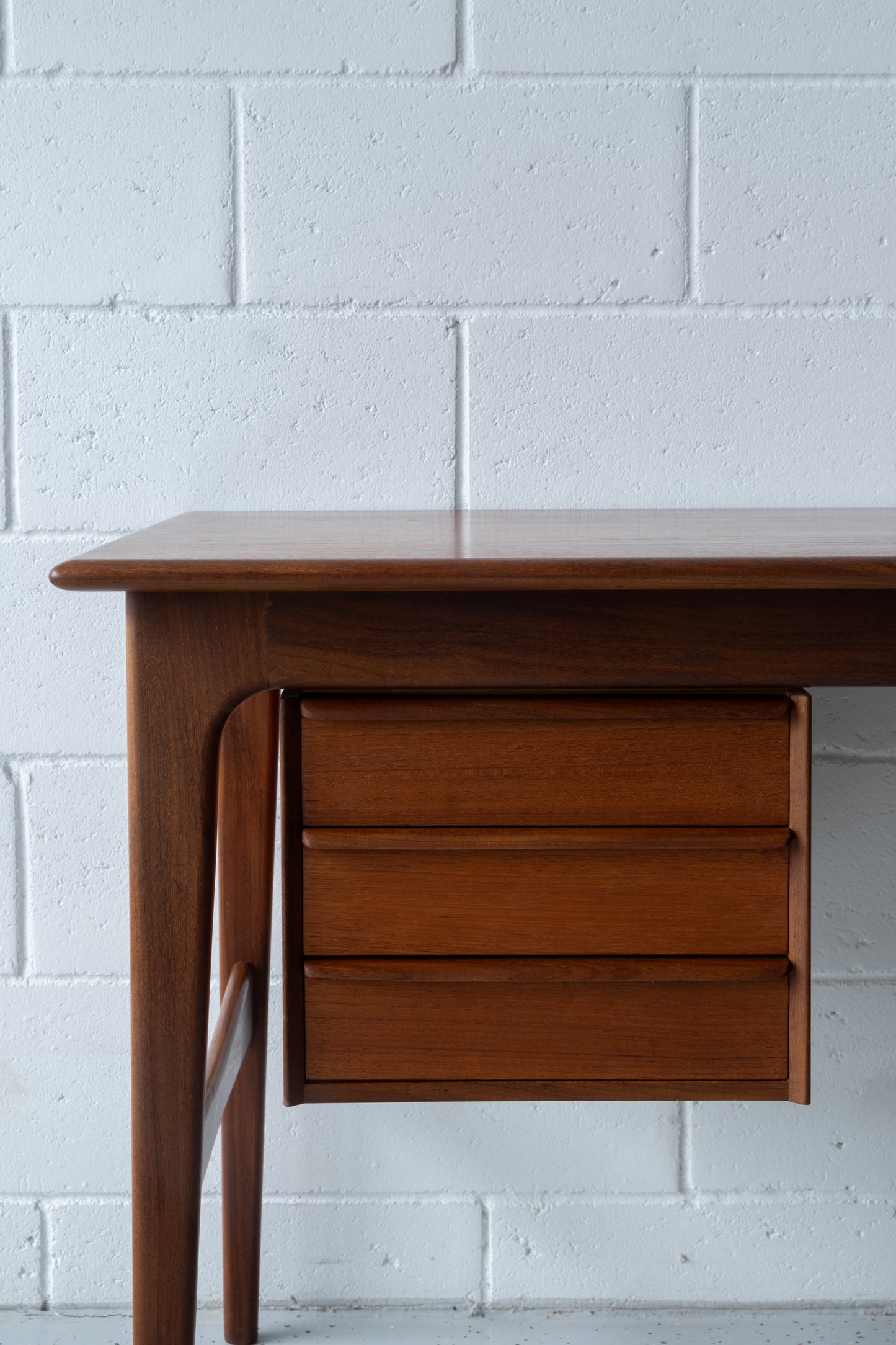 Danish teak desk