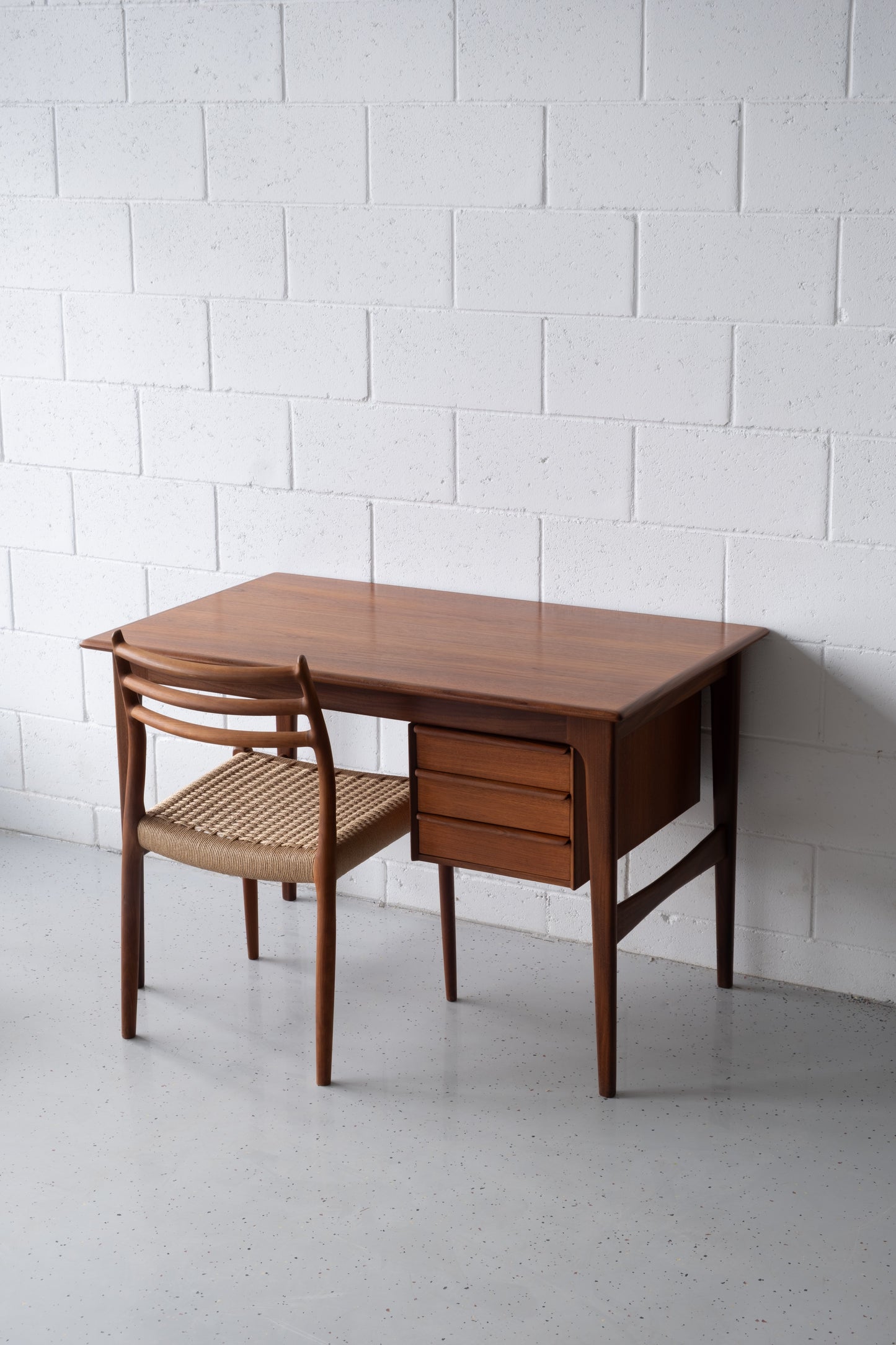Danish teak desk