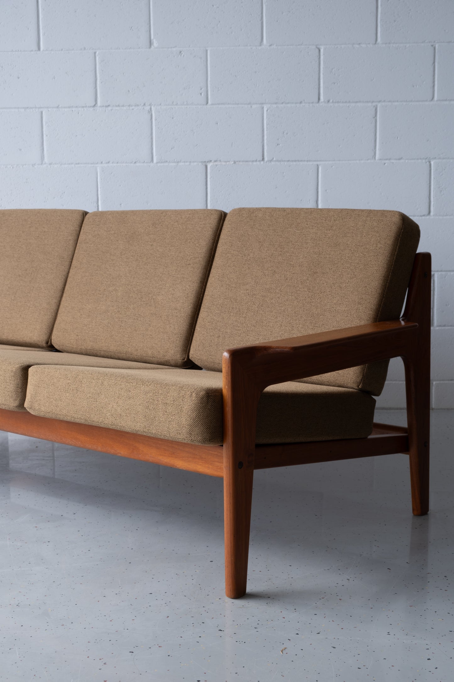 Arne Wahl Iversen teak sofa