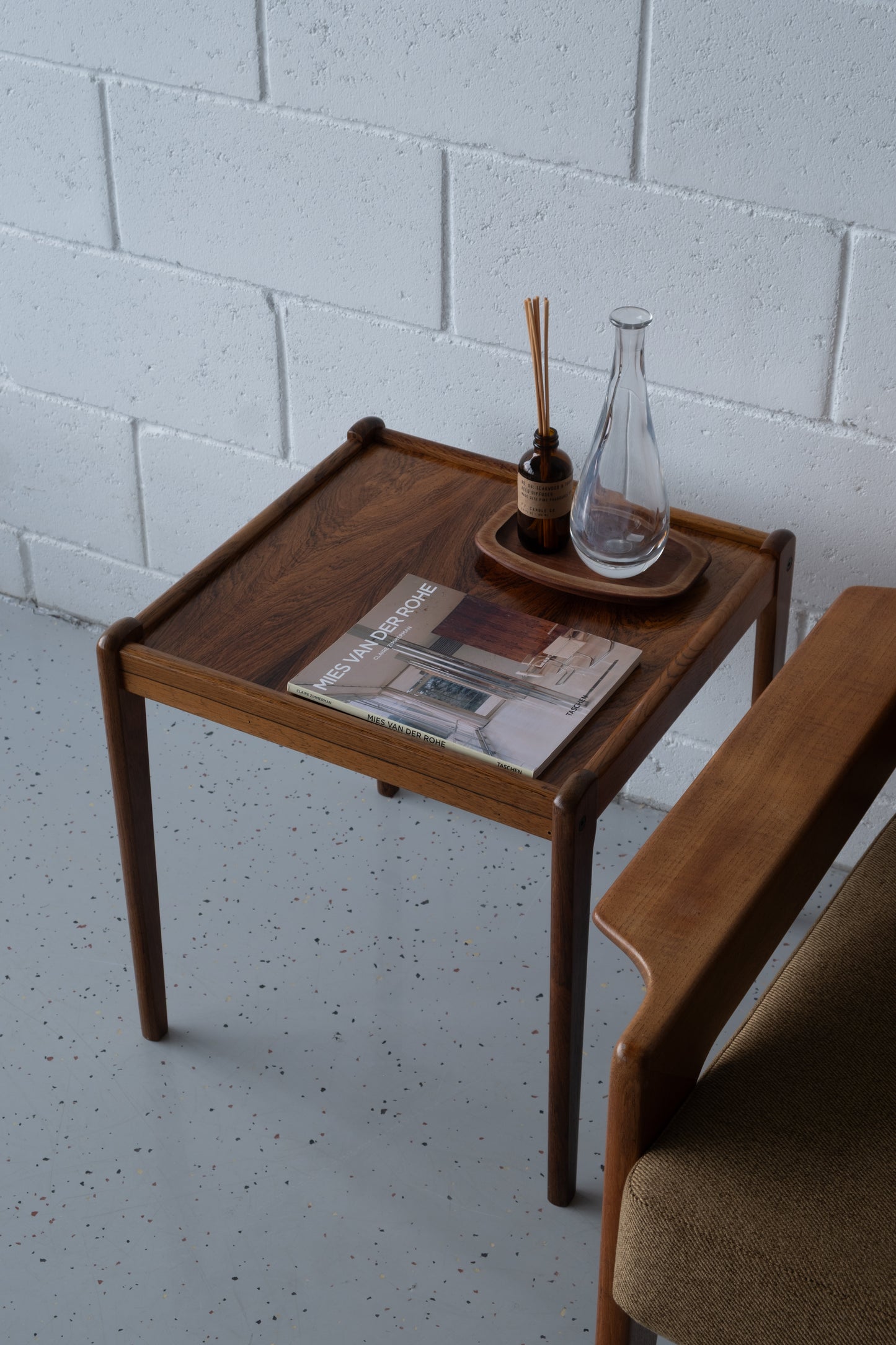 Brdr. Furbo rosewood side table, Spøttrup møbelfabrik