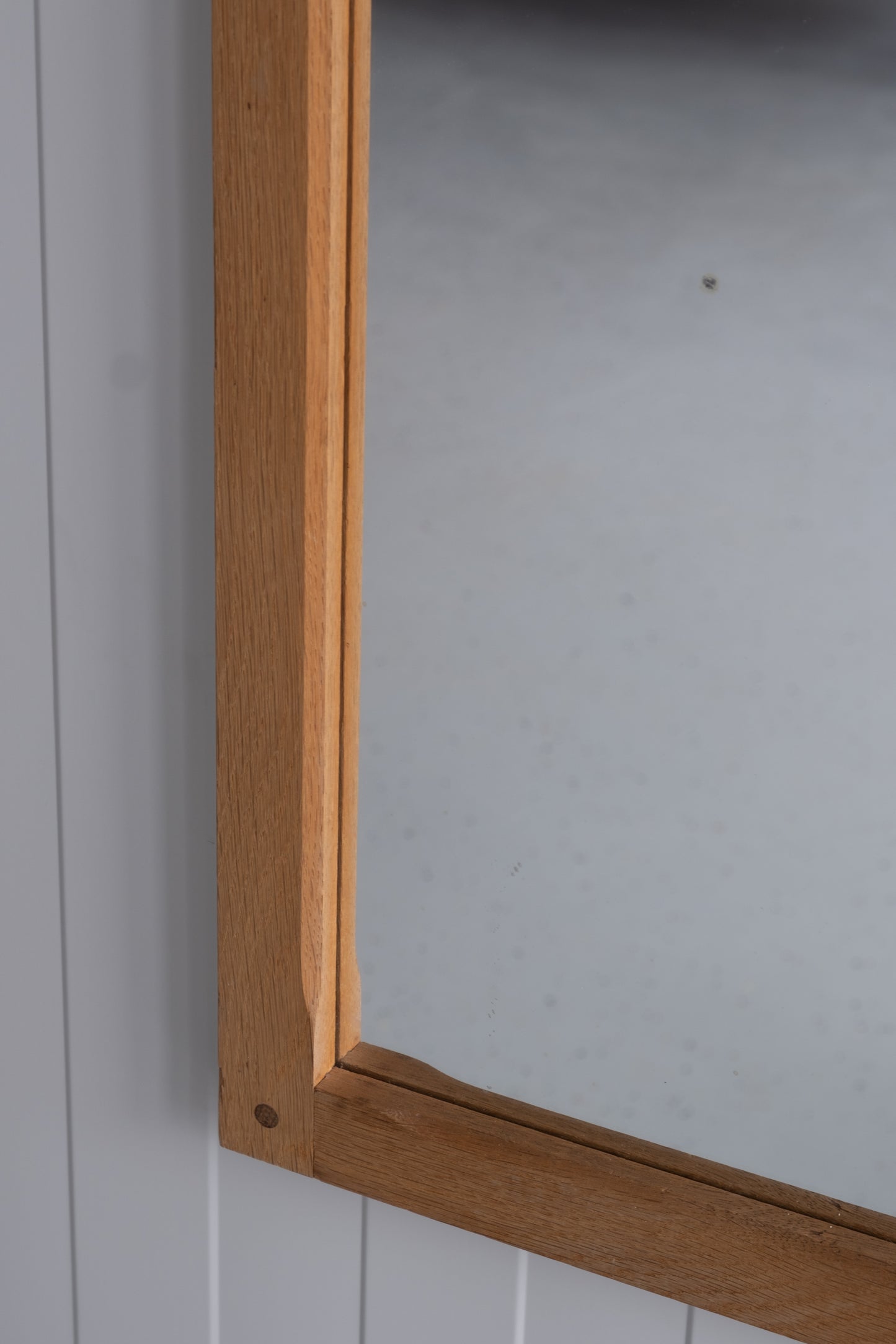 Model 165 oak mirror, Kai Kristiansen, Aksel Kjersgaard