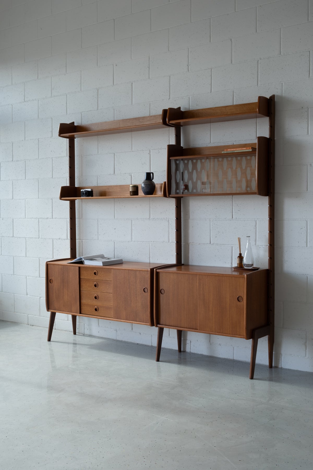 Ergo wall unit by John Texmon, 1960s Norway