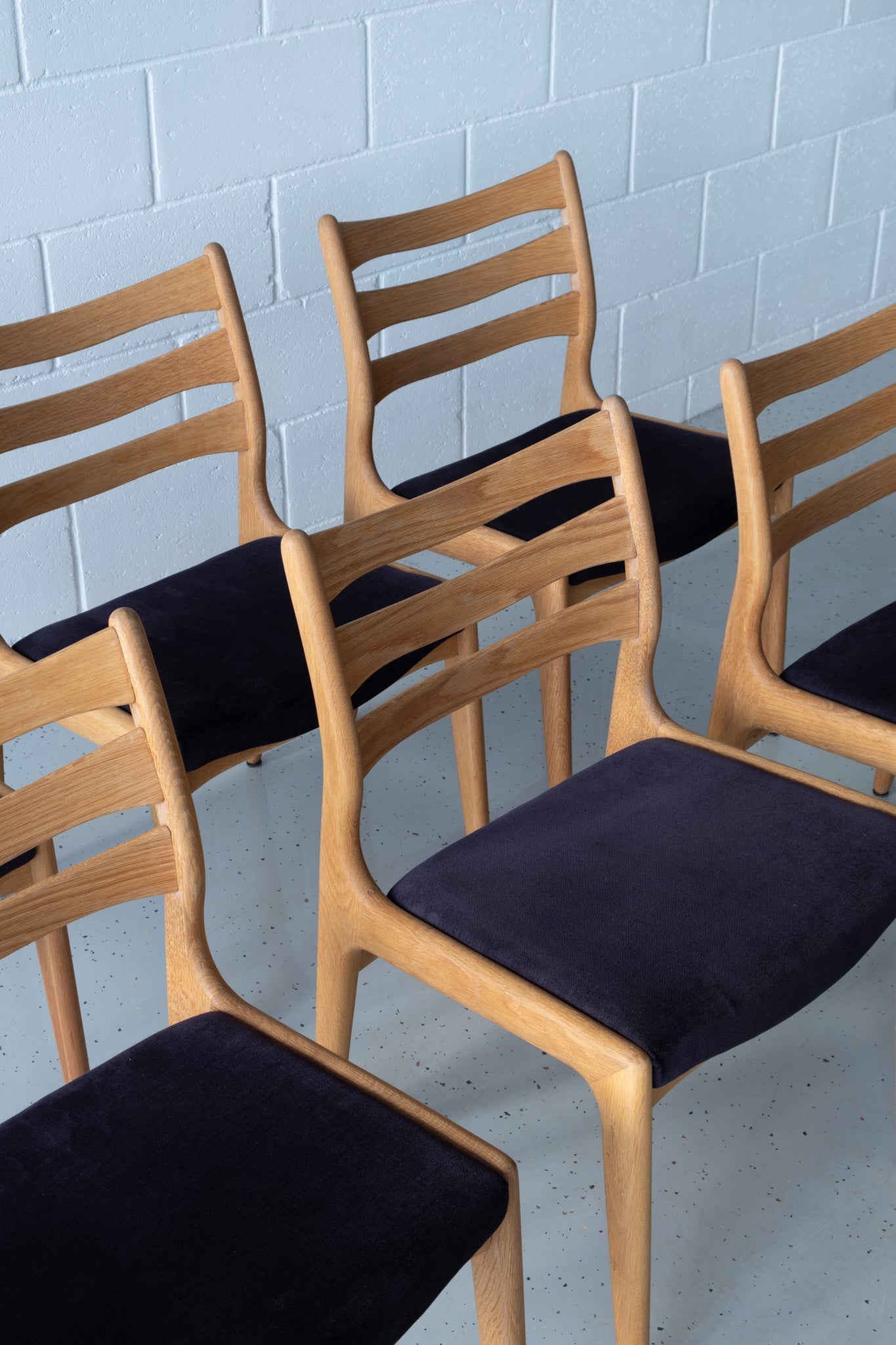 Danish vintage oak chairs