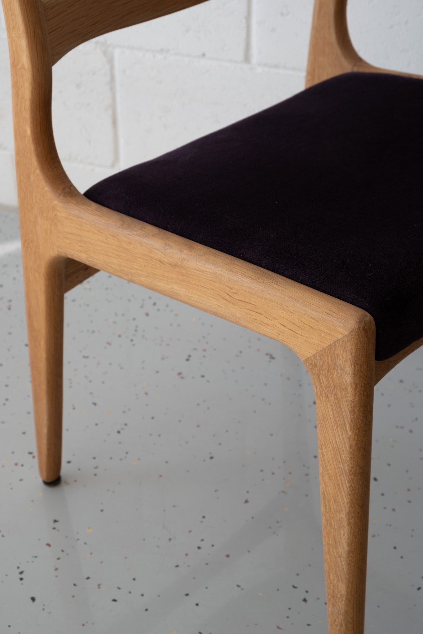 Danish vintage oak chairs