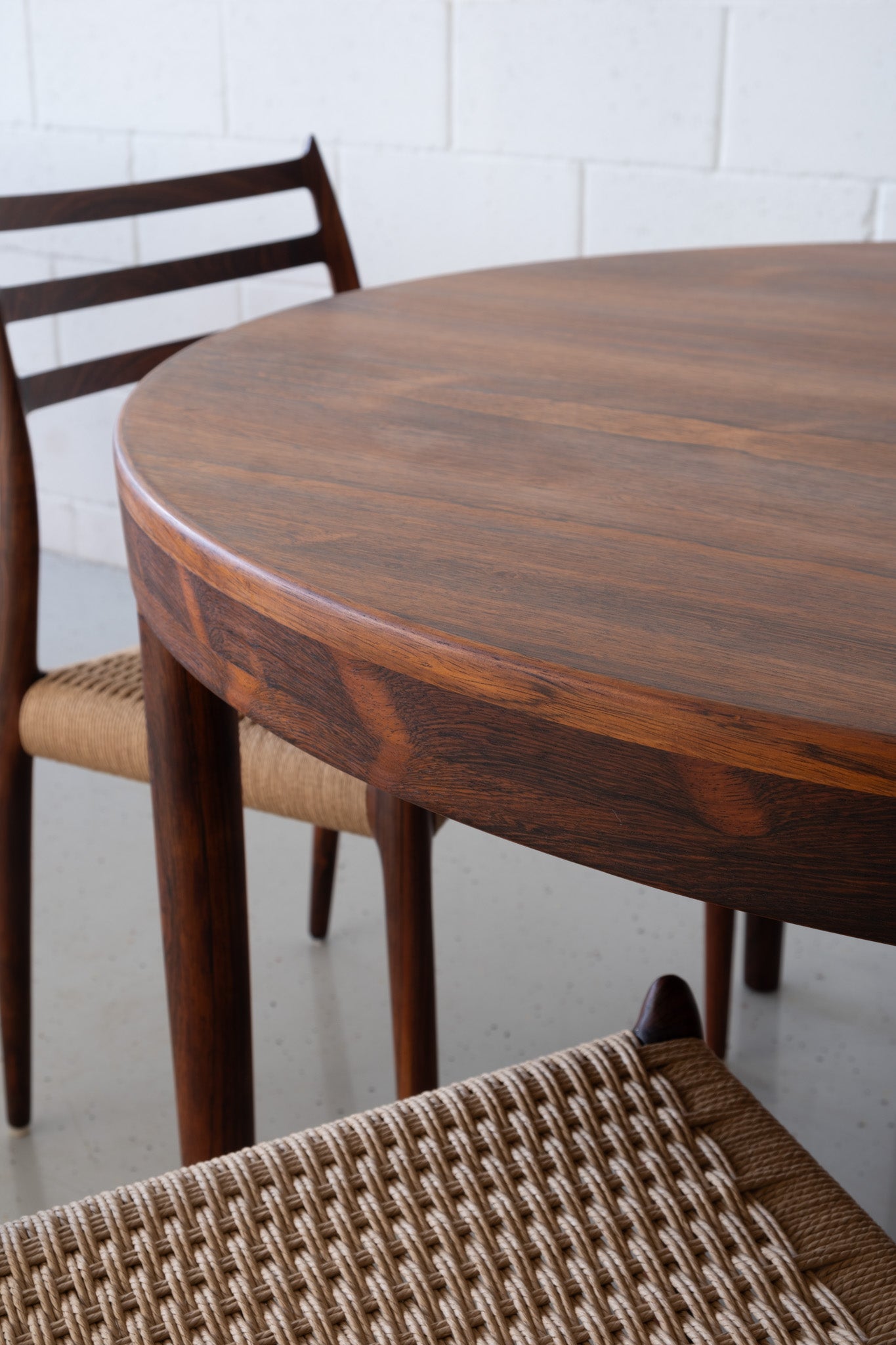Harry Østergaard for Randers rosewood dining table