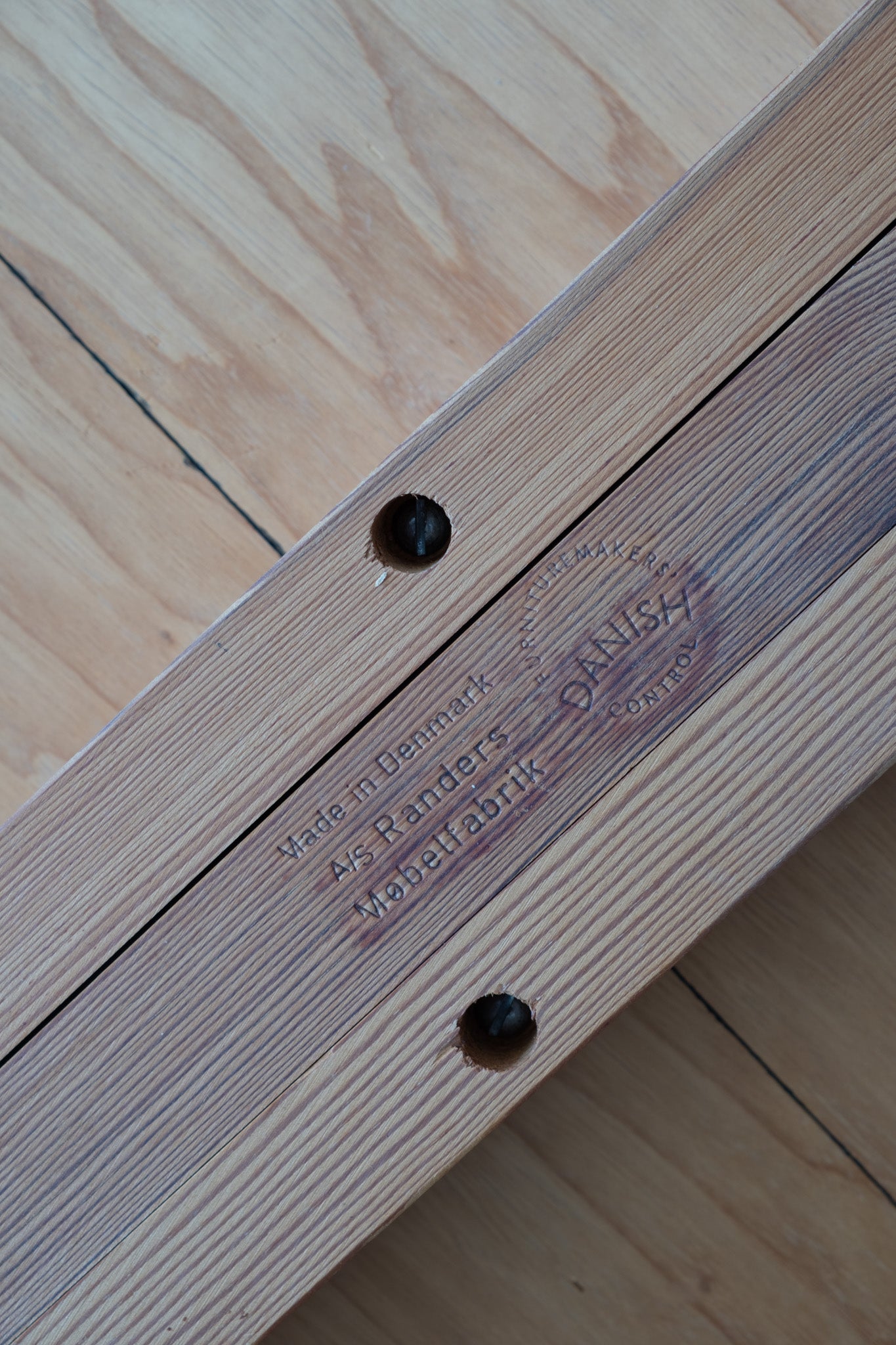 Harry Østergaard for Randers rosewood dining table