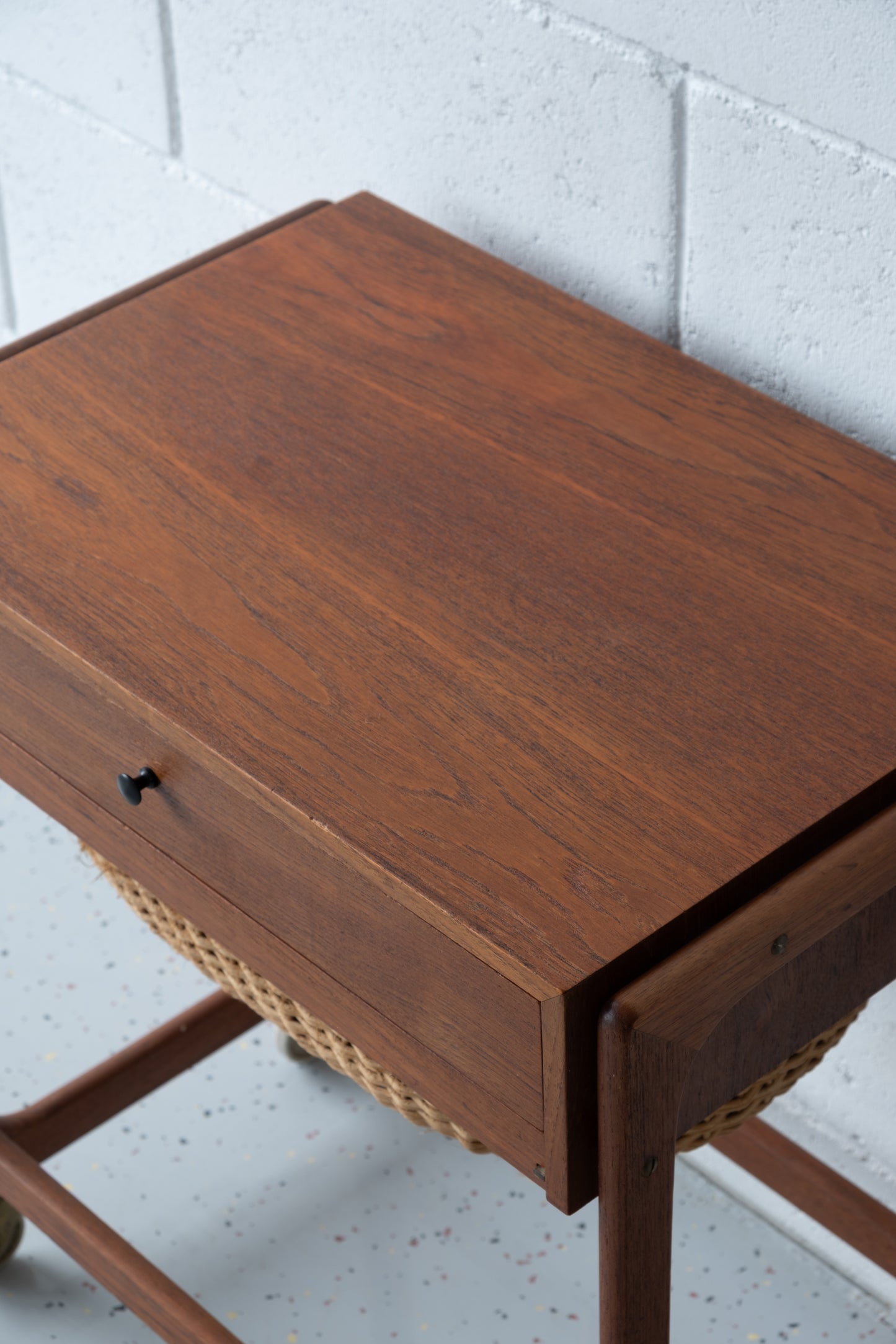Danish sewing/side table