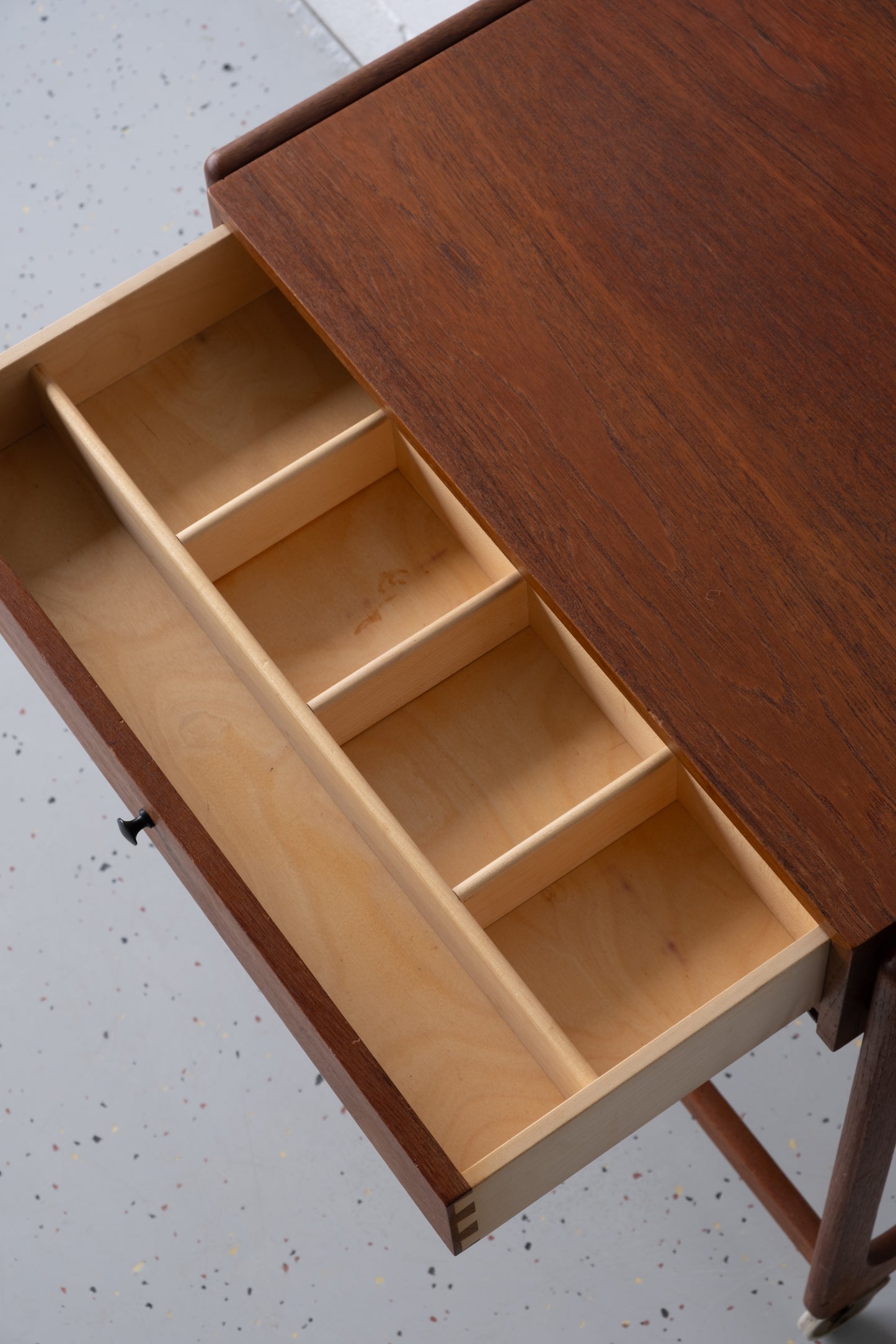 Danish sewing/side table
