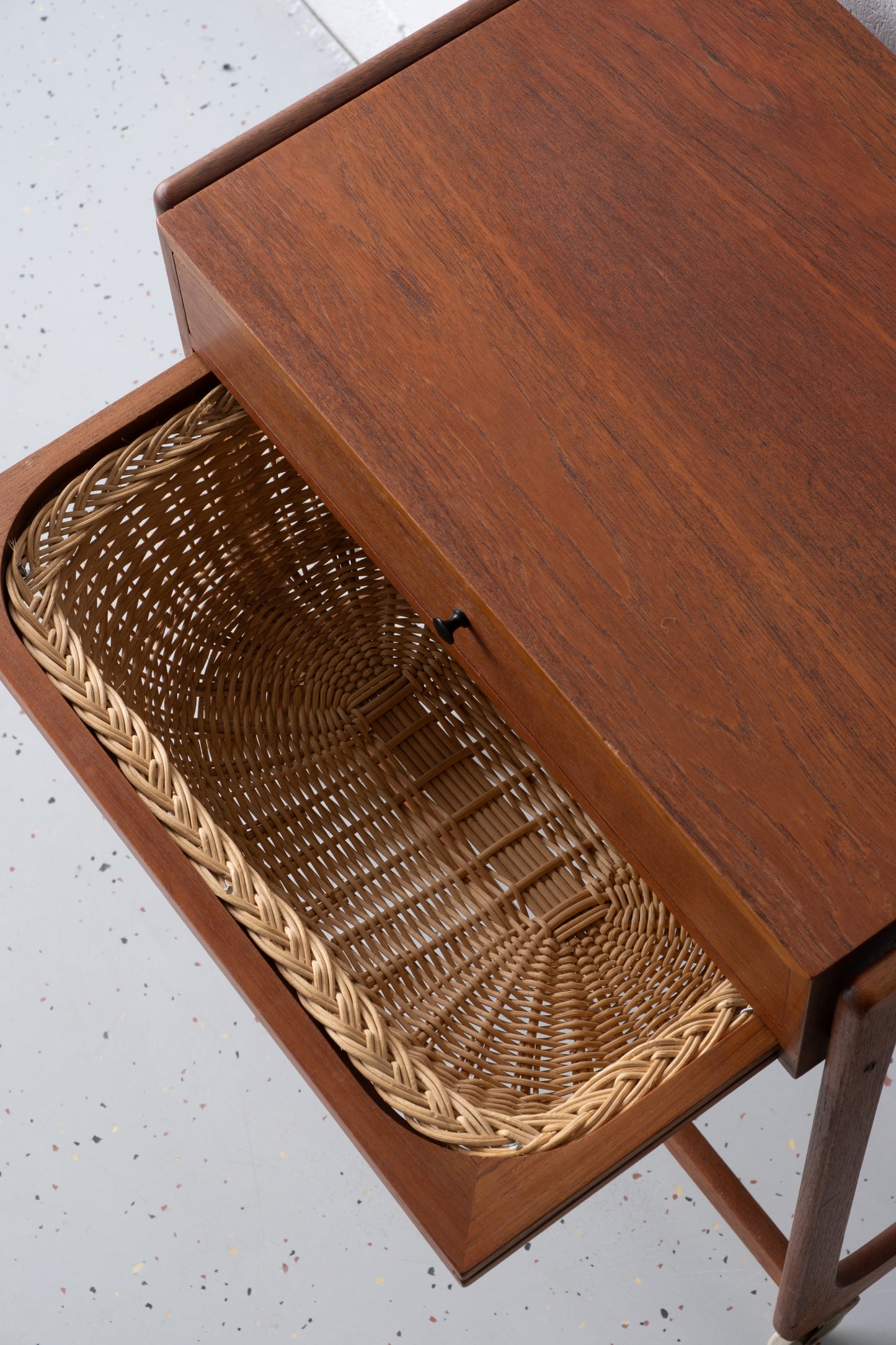 Danish sewing/side table